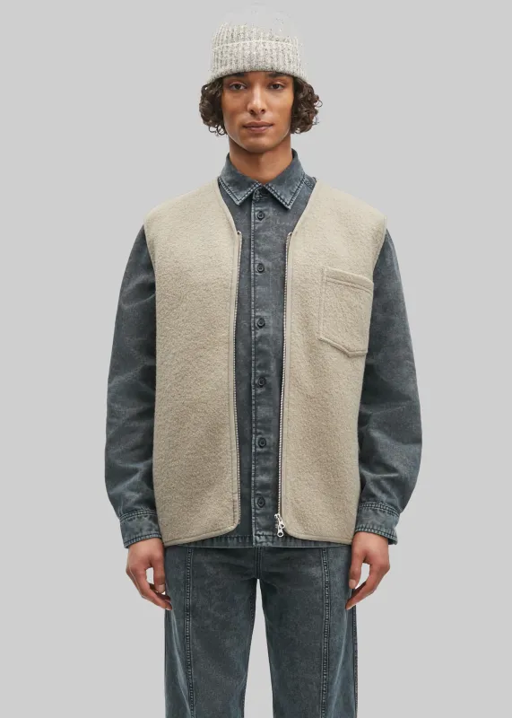 Samsøe Samsøe Sahannes Vest - Seneca Rock made by Frankie Shop