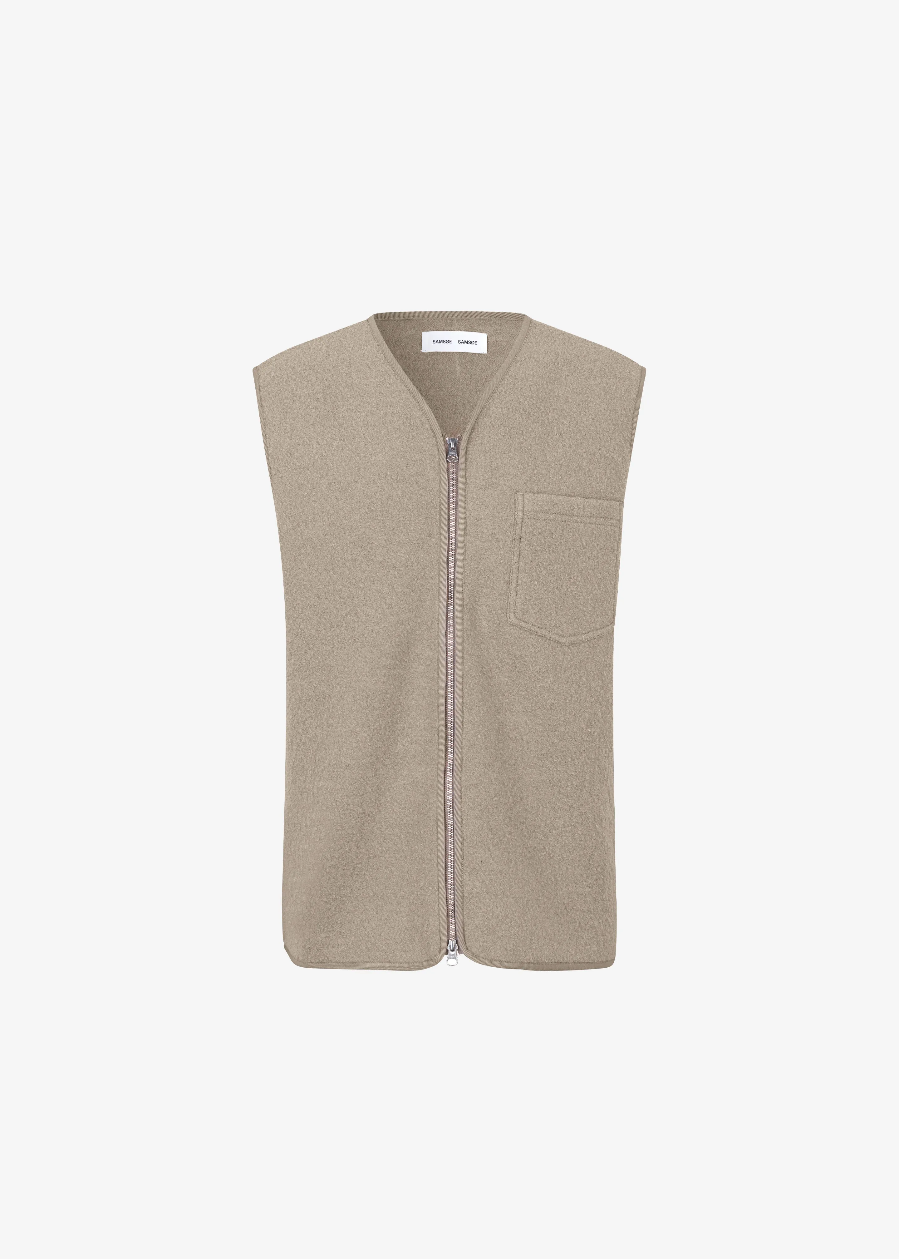Samsøe Samsøe Sahannes Vest - Seneca Rock sold by Frankie Shop product image thumbnail 5