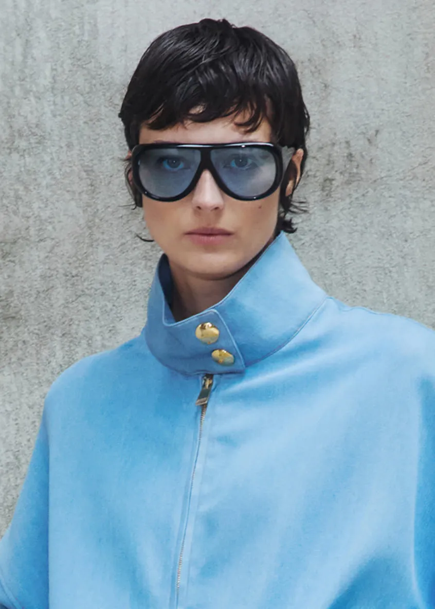 Darkpark Lee Light Bomber - Light Blue sold by Frankie Shop product image thumbnail 4