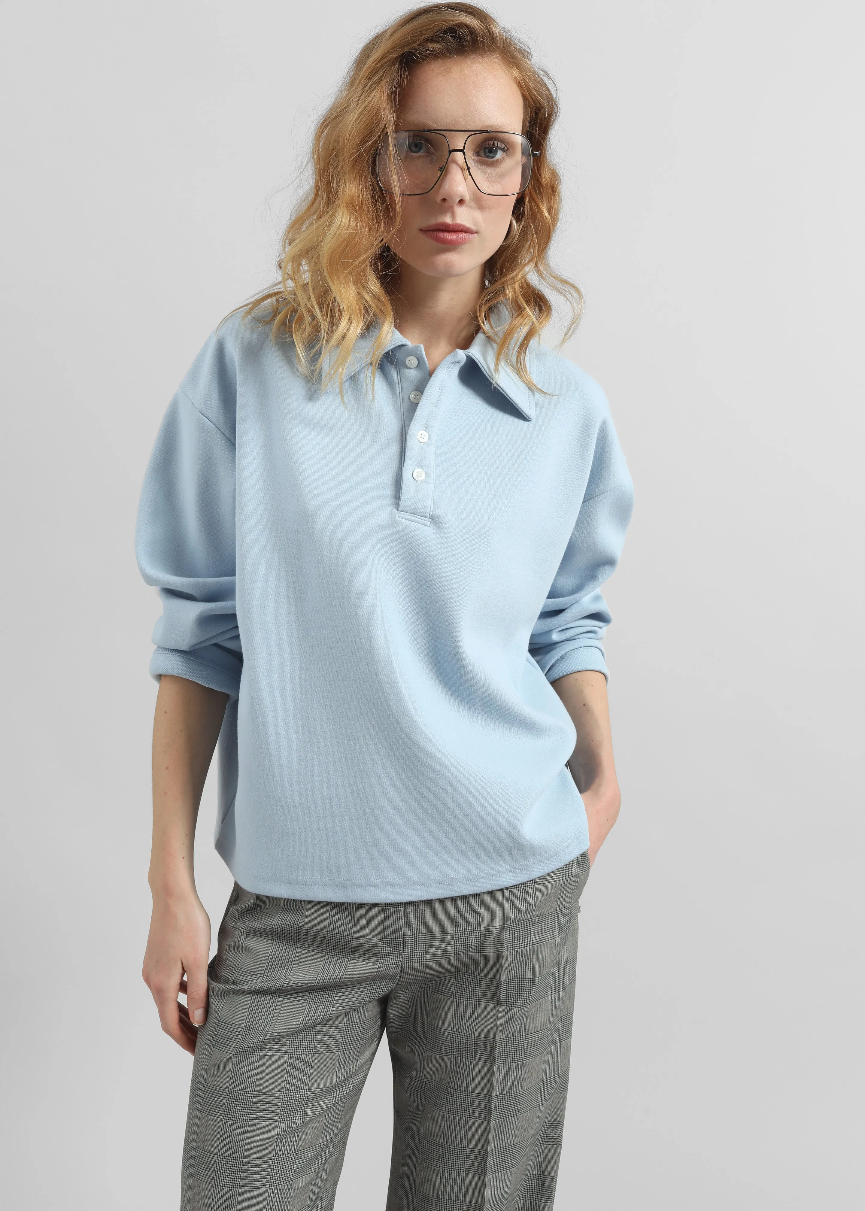 Mosbach Polo - Sky Blue sold by Frankie Shop product image thumbnail 4