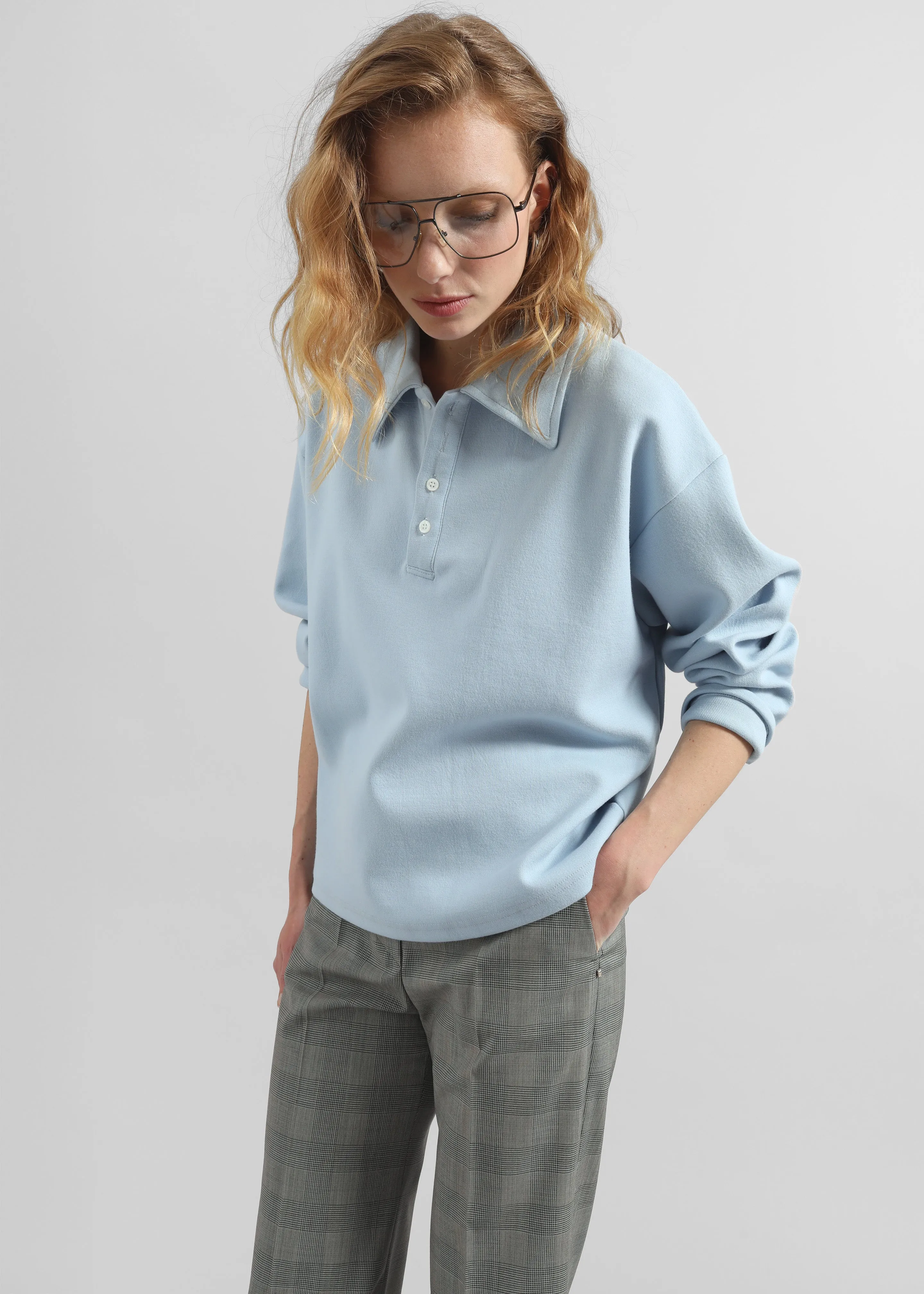 Mosbach Polo - Sky Blue sold by Frankie Shop product image thumbnail 2