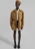Kensal Suede Field Jacket - Camel sold by Frankie Shop