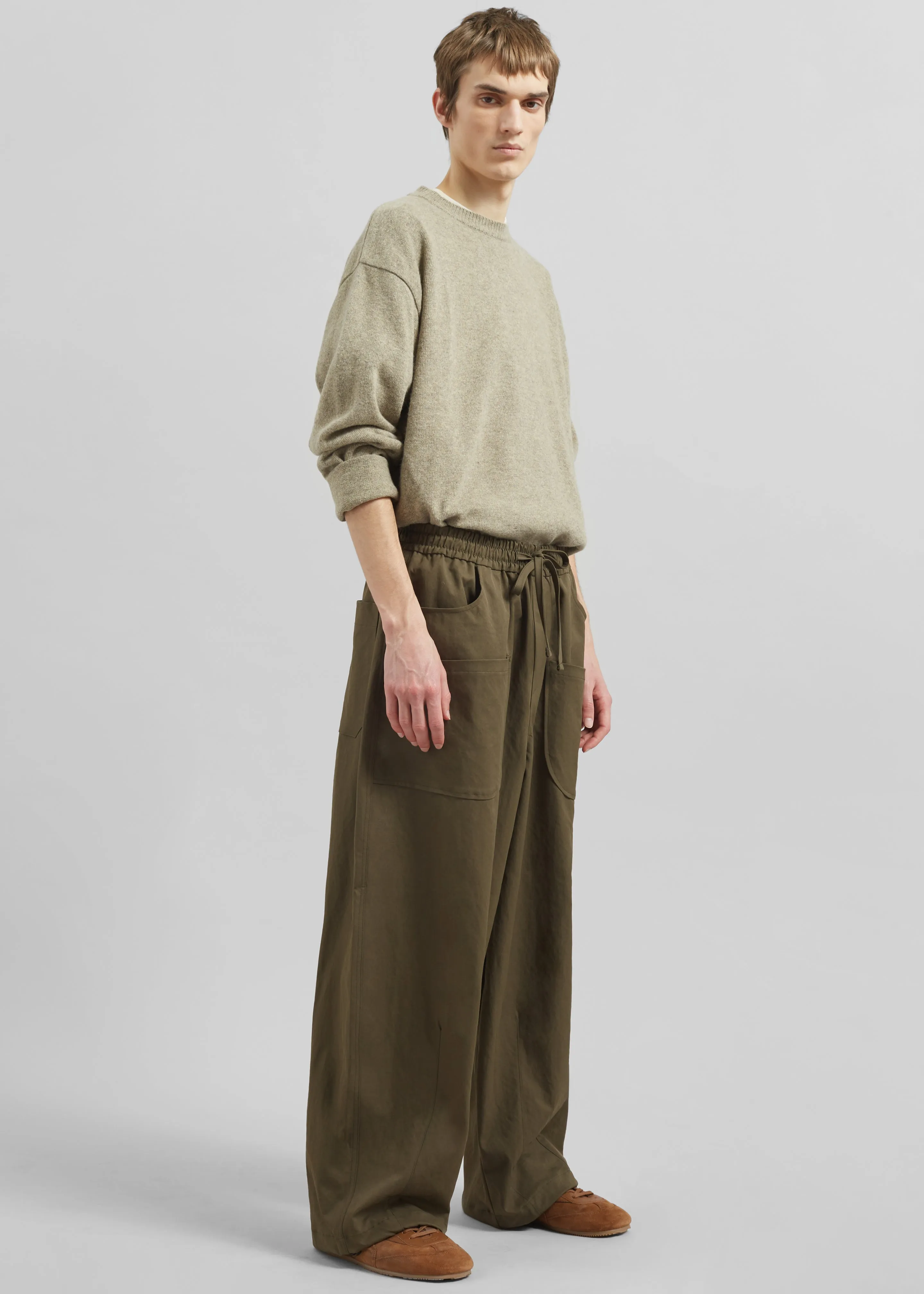 Fae Balloon Pants - Army Green sold by Frankie Shop product image thumbnail 5