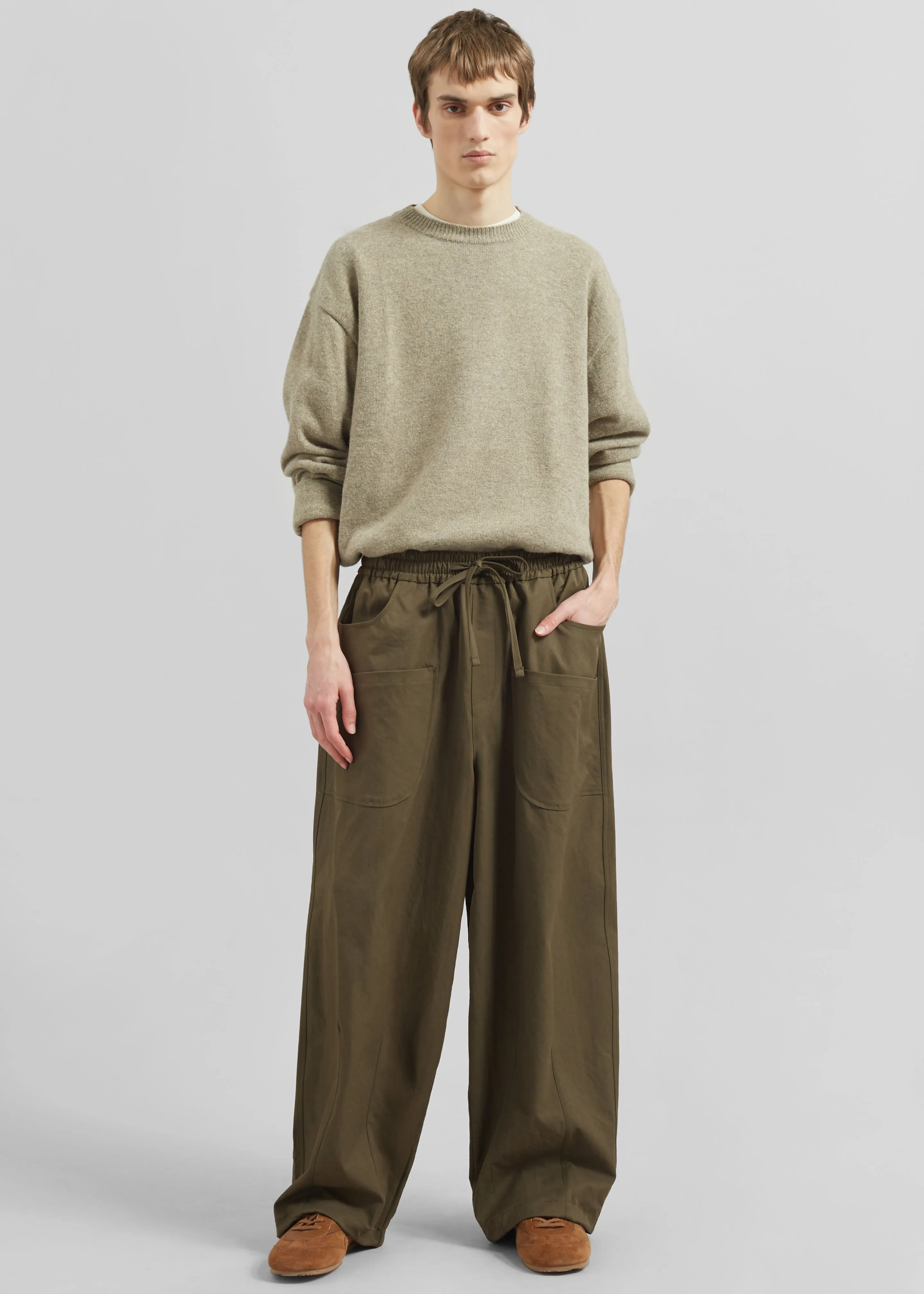 Fae Balloon Pants - Army Green sold by Frankie Shop product image thumbnail 2