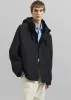 Haflong Hooded Jacket - Black sold by Frankie Shop