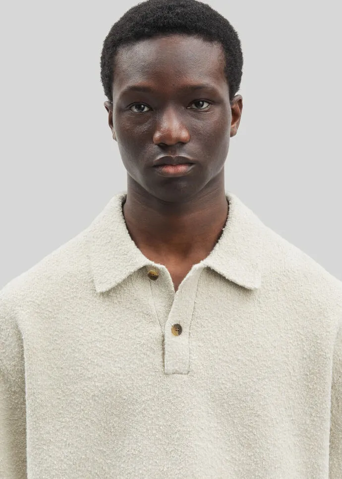 Samsøe Samsøe Sanino Polo - Clear Cream sold by Frankie Shop product image thumbnail 4