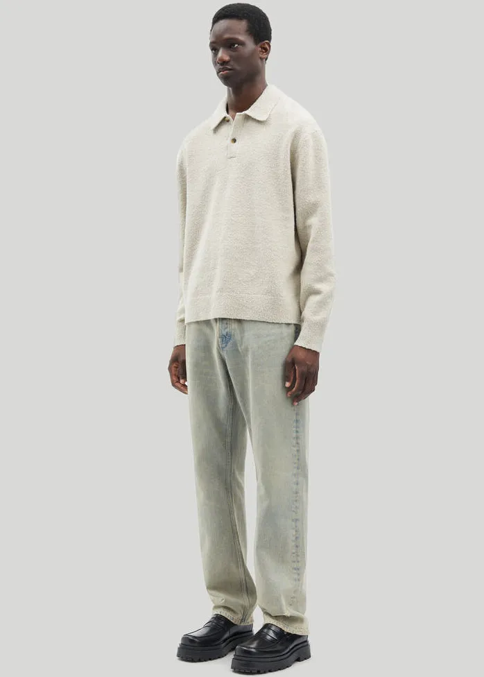 Samsøe Samsøe Sanino Polo - Clear Cream sold by Frankie Shop product image thumbnail 3