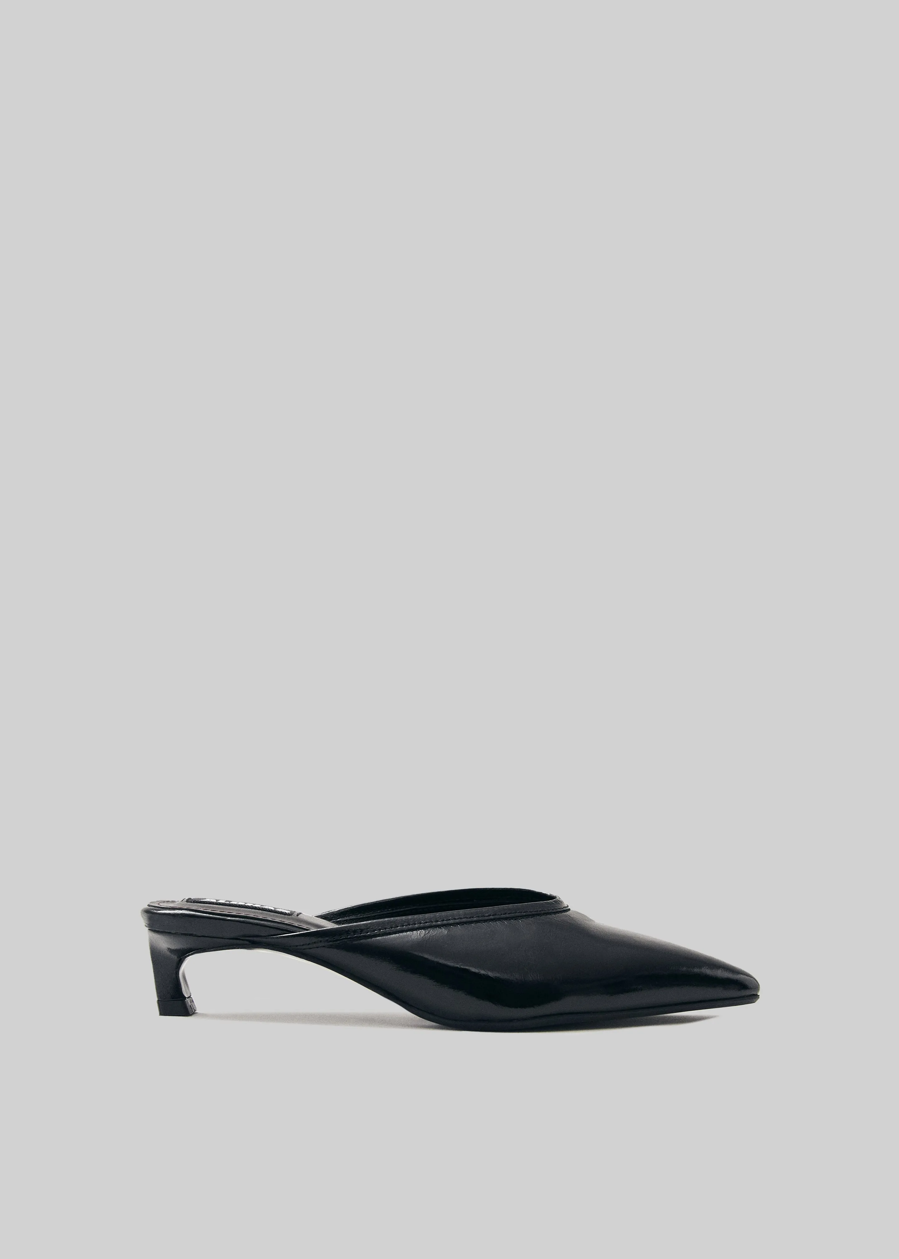 Alohas Tessa Leather Mules - Onix Black sold by Frankie Shop product image thumbnail 4