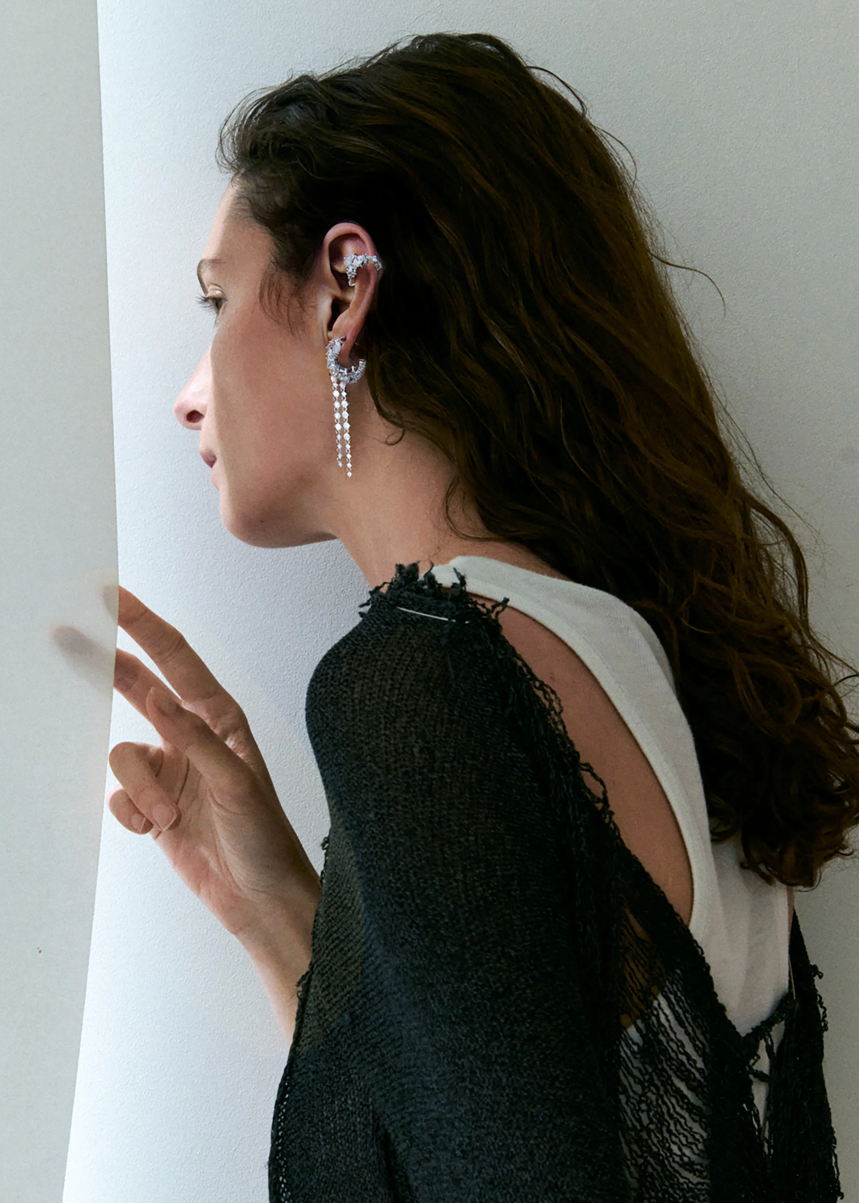 Completedworks Z85 Earrings - Silver sold by Frankie Shop product image thumbnail 2