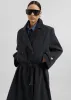 Pello Trench Coat - Navy sold by Frankie Shop