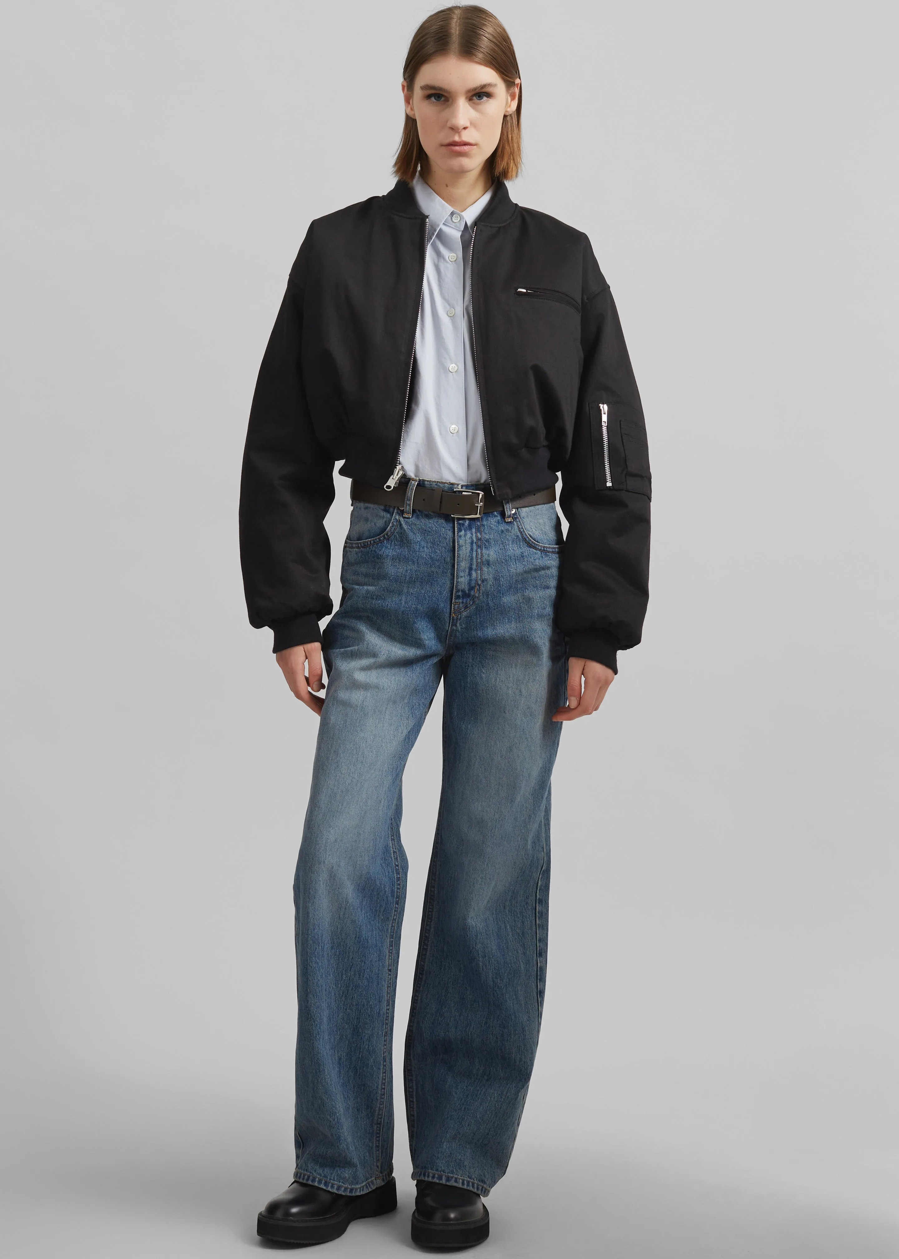 Rapla Straight Jeans - Medium Wash sold by Frankie Shop