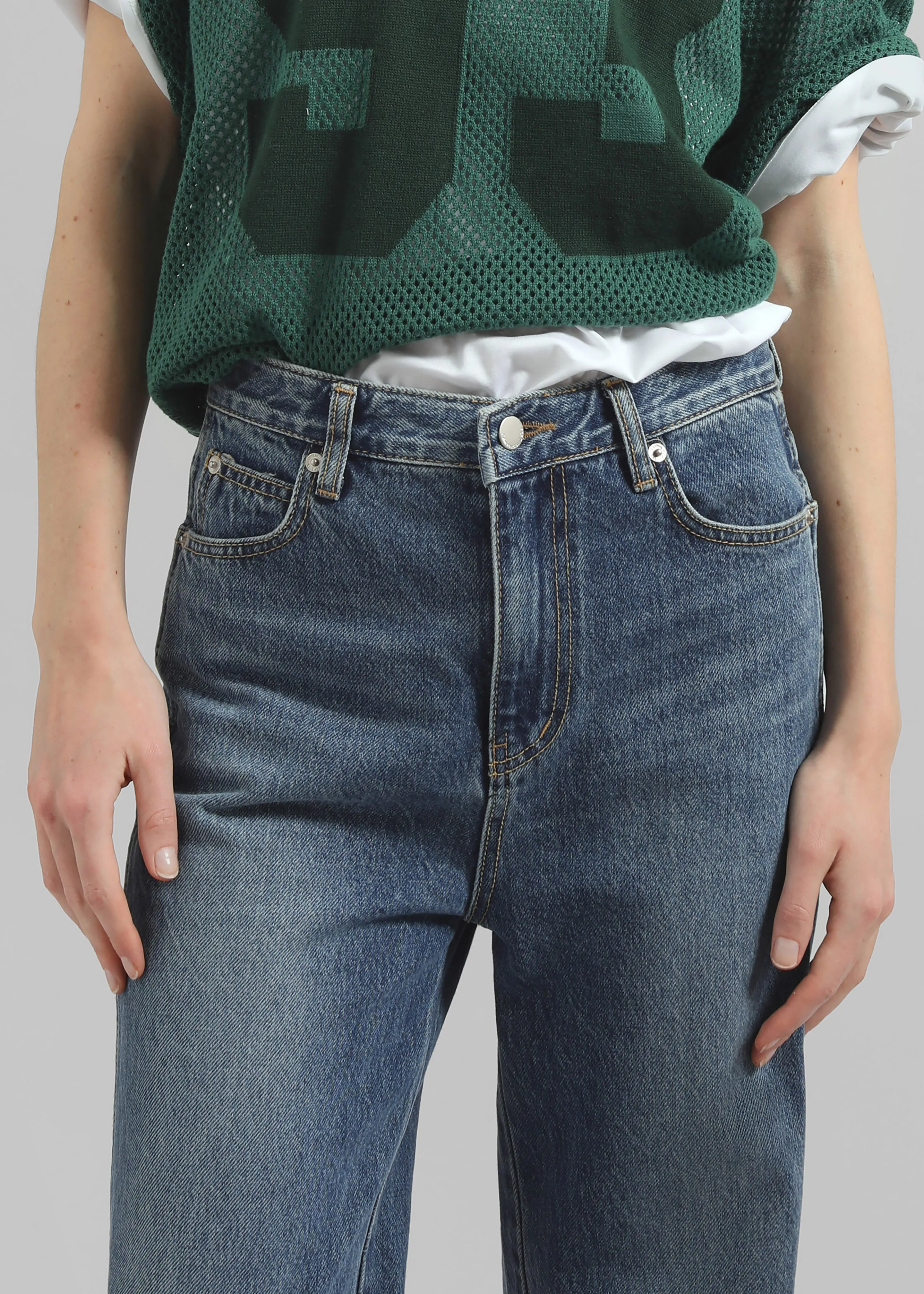 Rapla Straight Jeans - Medium Wash sold by Frankie Shop product image thumbnail 4