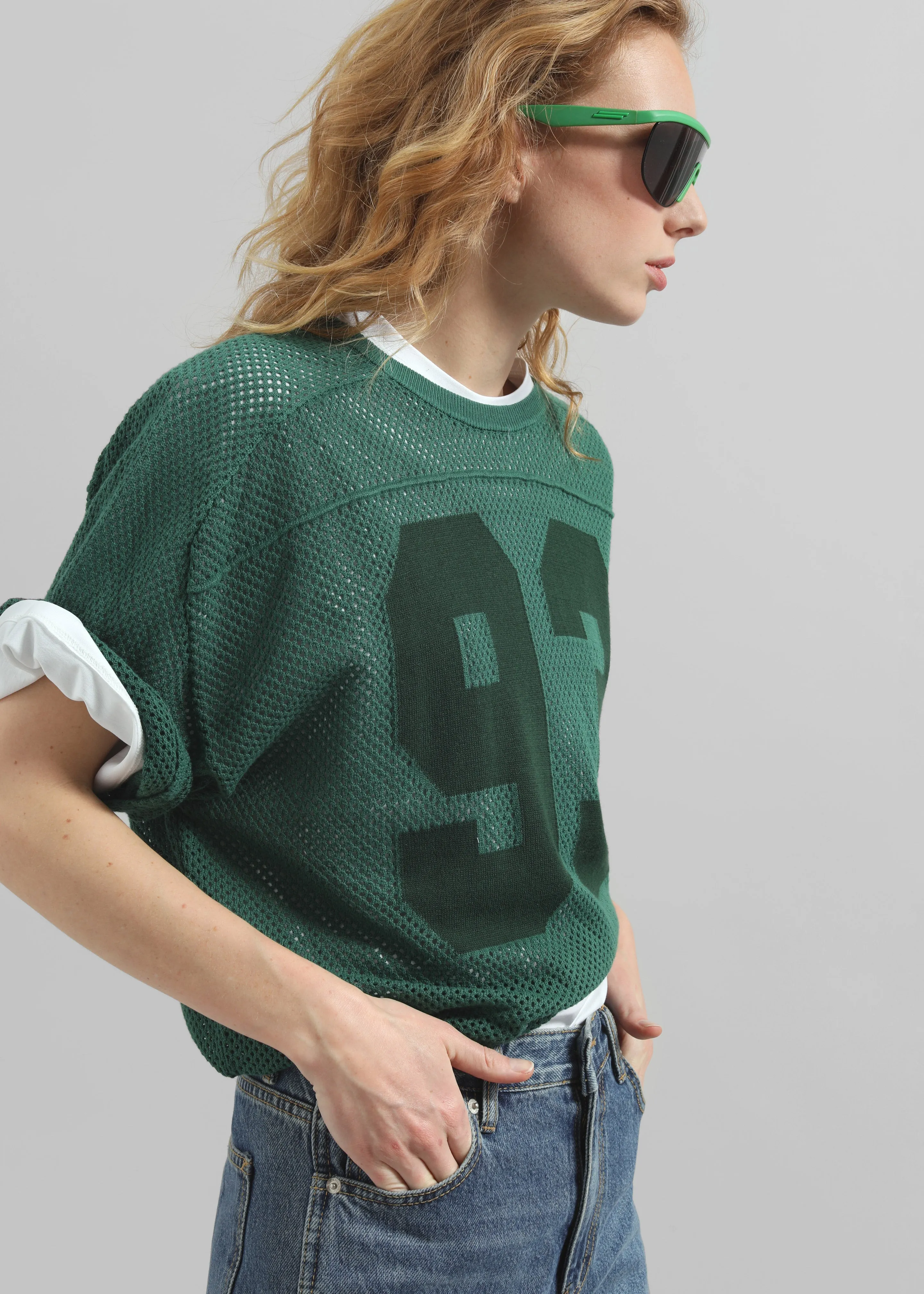 Pieces Uniques Le Maillot Sena - Green sold by Frankie Shop product image thumbnail 2