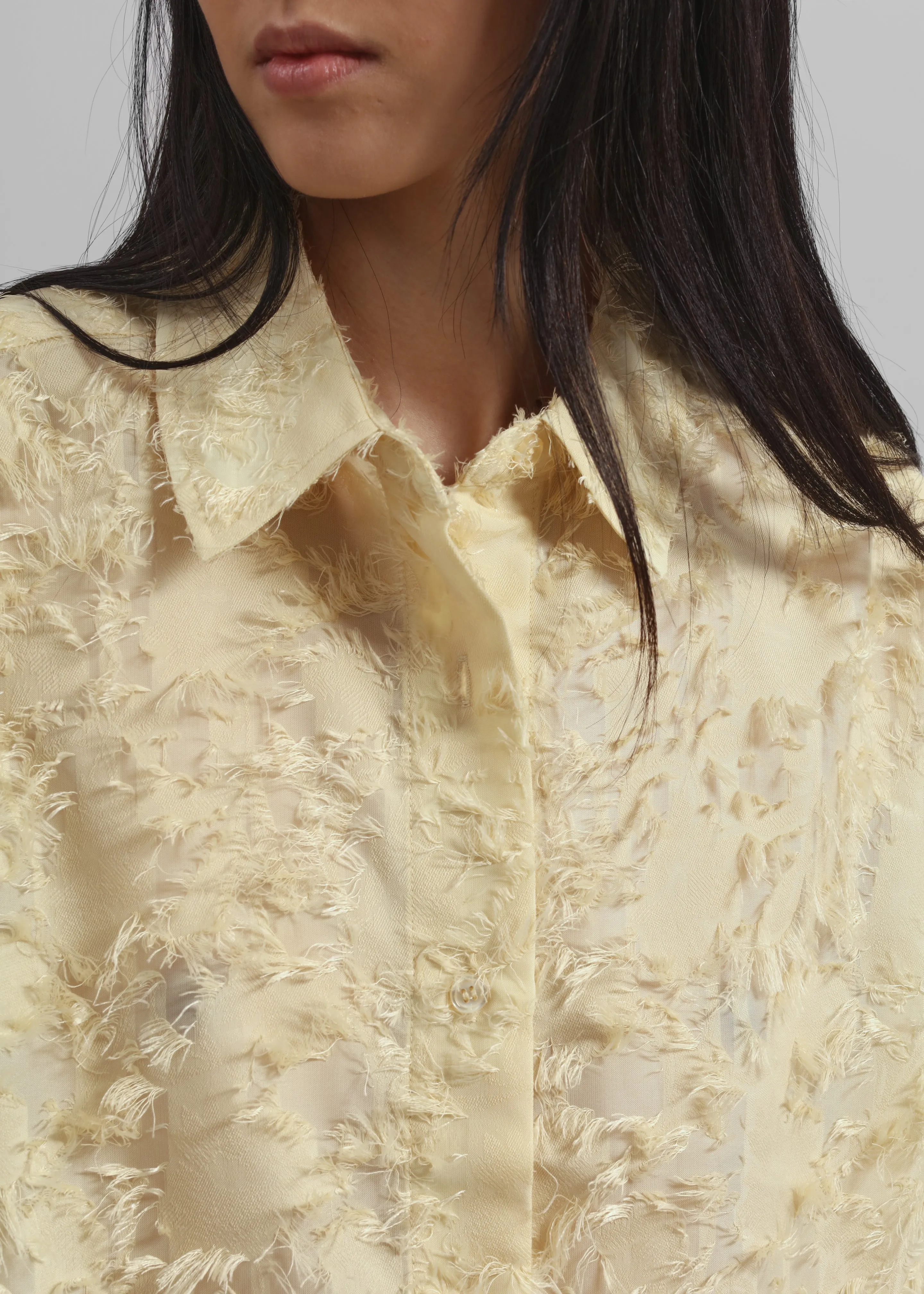 Samsøe Samsøe Sacatalpa Shirt - Dusty Yellow sold by Frankie Shop product image thumbnail 2