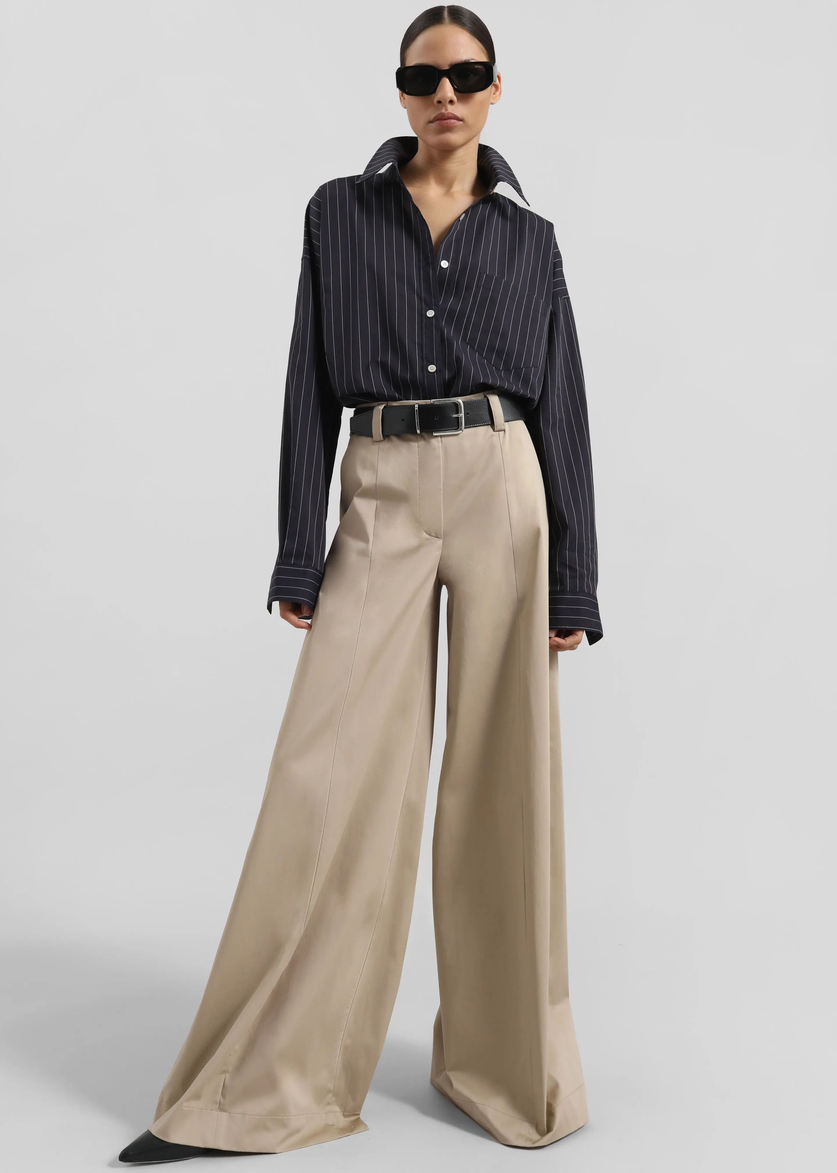 TheLatest B-Alma Trousers - Sand sold by Frankie Shop product image thumbnail 4