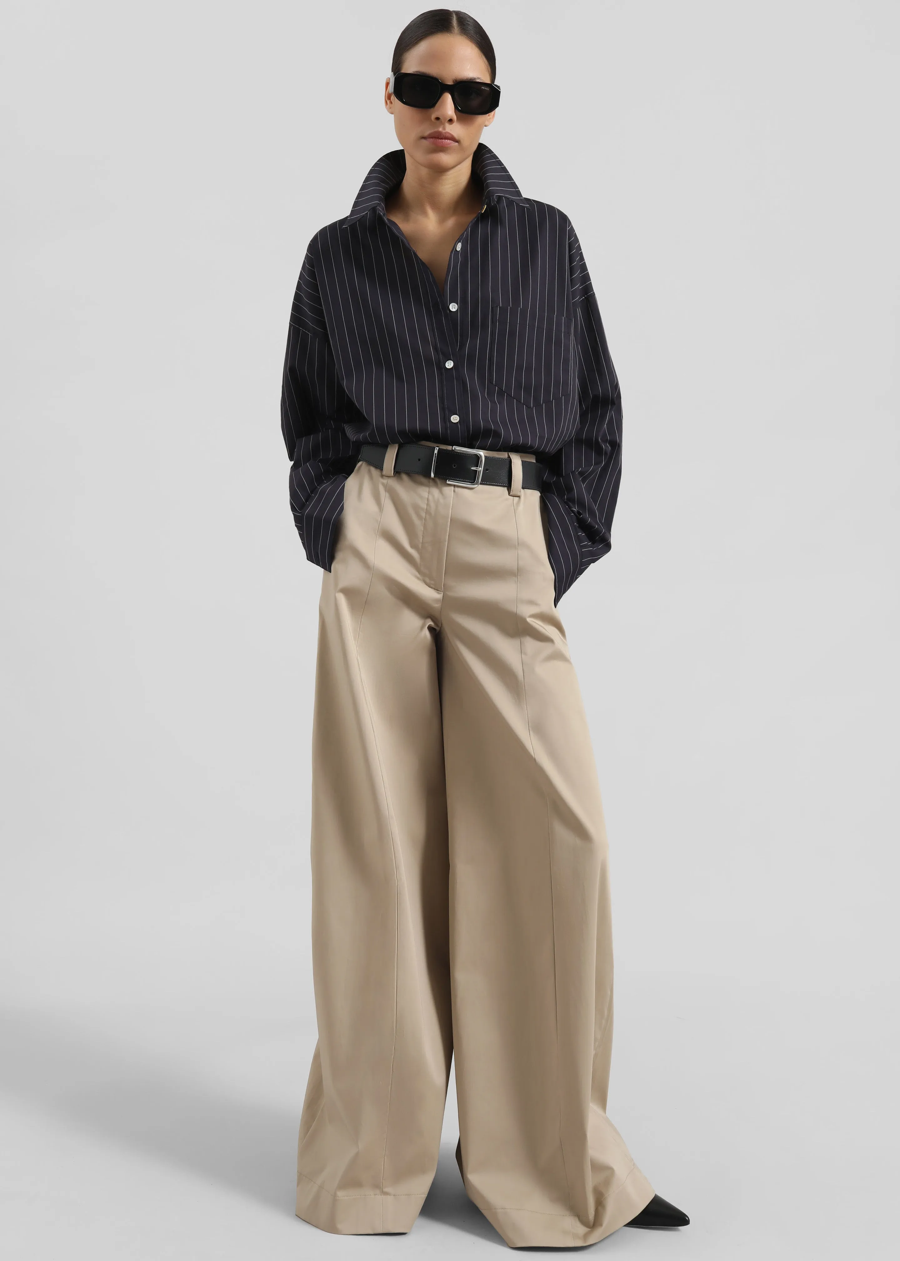 TheLatest B-Alma Trousers - Sand sold by Frankie Shop product image thumbnail 2