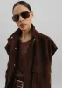 Turin Suede Cargo Jacket - Brown sold by Frankie Shop