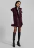Turin Suede Cargo Jacket - Burgundy sold by Frankie Shop