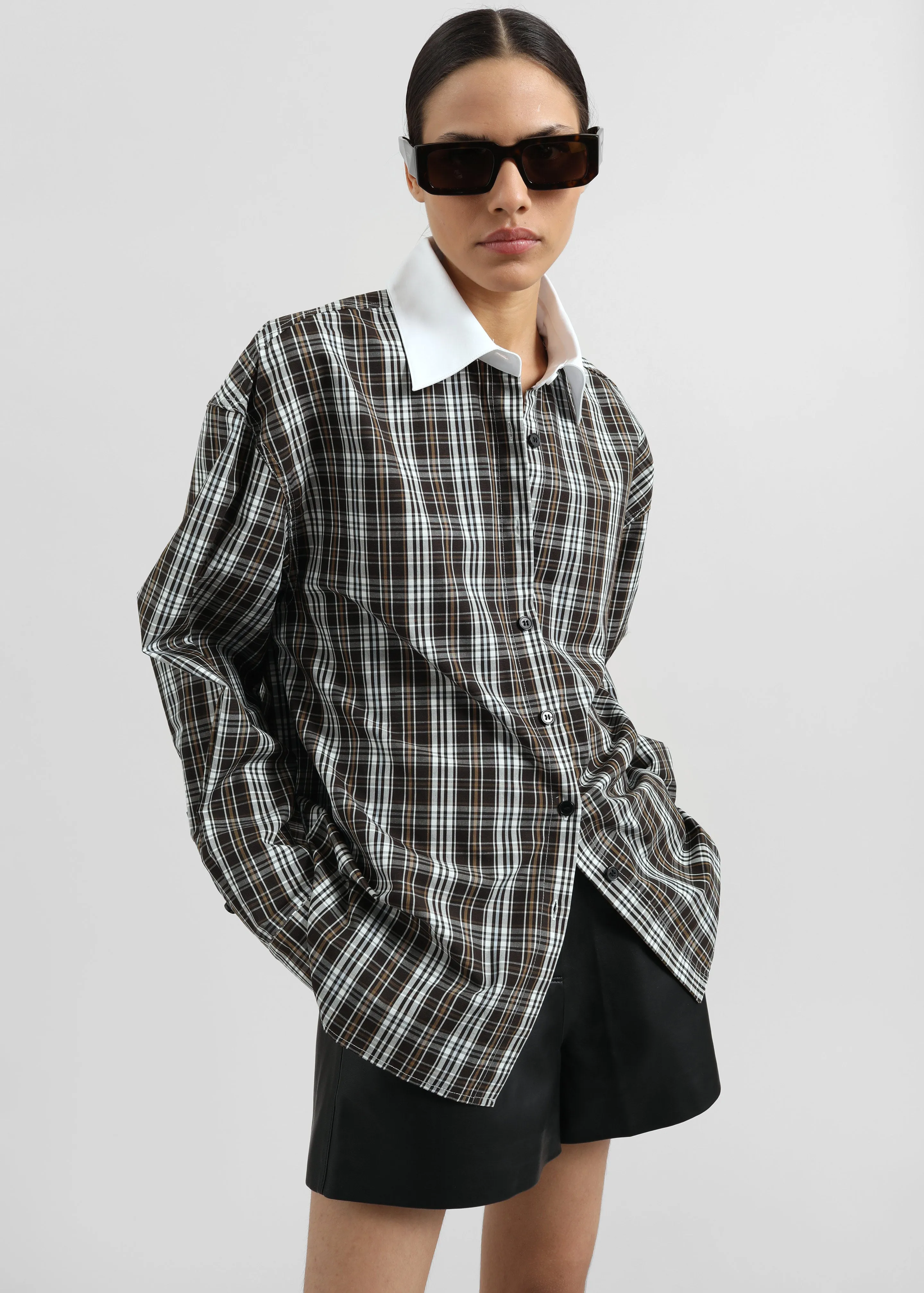 Weska Plaid Shirt - Multicolor sold by Frankie Shop product image thumbnail 2