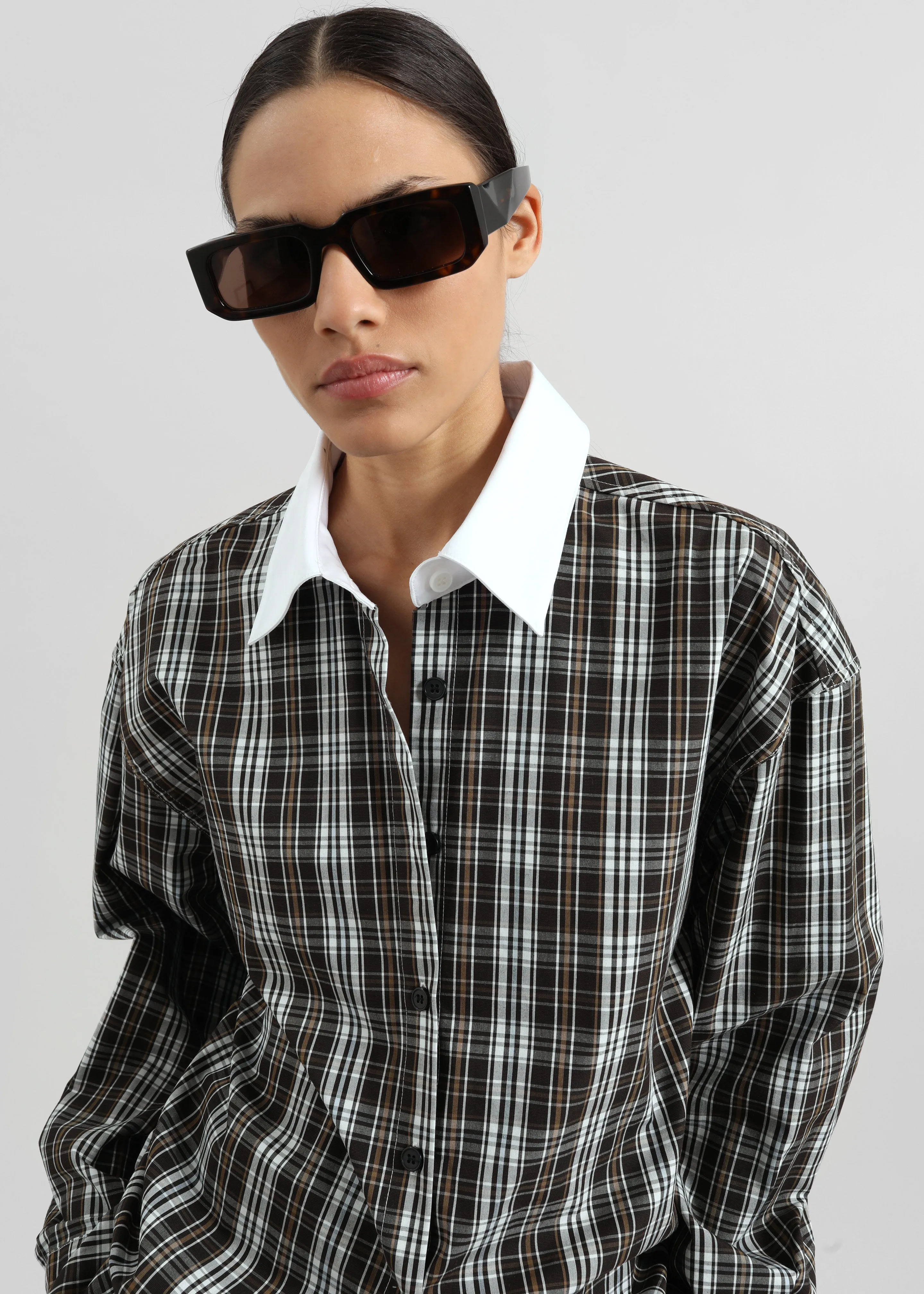 Weska Plaid Shirt - Multicolor sold by Frankie Shop product image thumbnail 4