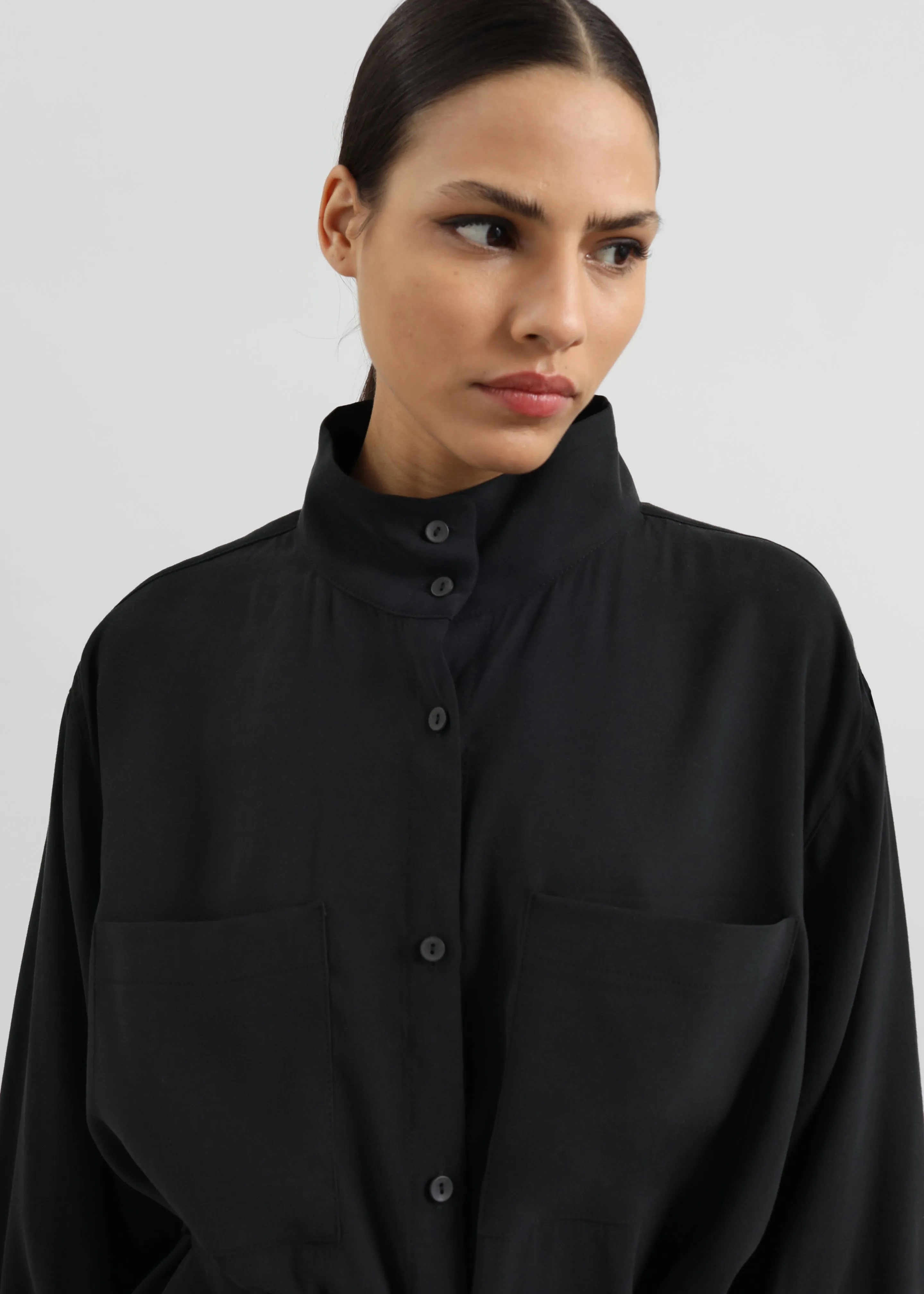 Kilure Shirt Dress - Black sold by Frankie Shop product image thumbnail 4