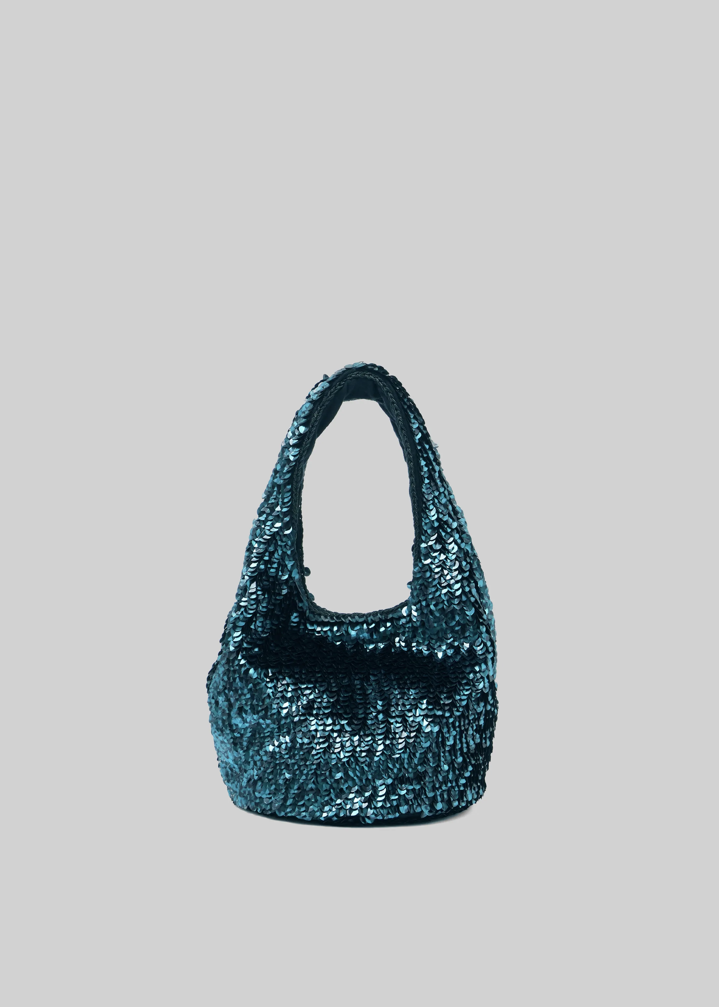 JW Anderson Mini Sequin Shopper - Dark Teal sold by Frankie Shop product image thumbnail 3