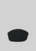 Garbo Pillbox Hat - Black sold by Frankie Shop