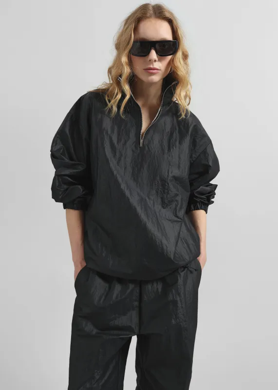 Majvik Windbreaker Anorak - Black sold by Frankie Shop
