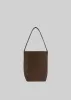 Royso Suede Bucket Bag - Brown sold by Frankie Shop