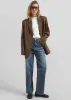 Halser Oversized Blazer - Brown sold by Frankie Shop