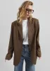 Halser Oversized Blazer - Brown sold by Frankie Shop