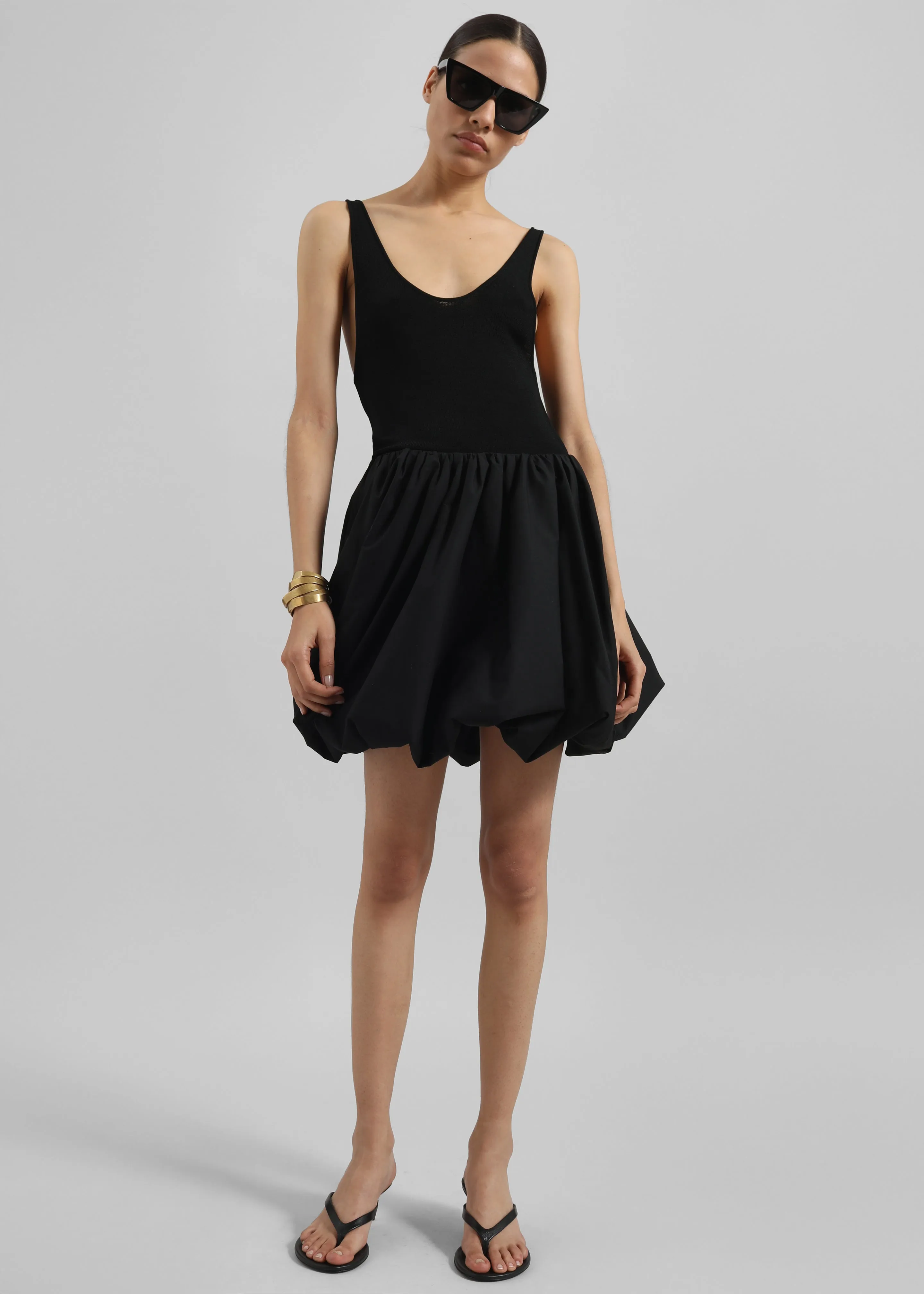 Rotate Mini Balloon Skirt - Black sold by Frankie Shop product image thumbnail 4