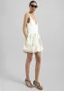 JW Anderson Rolled Hem Cami Dress - Ivory sold by Frankie Shop