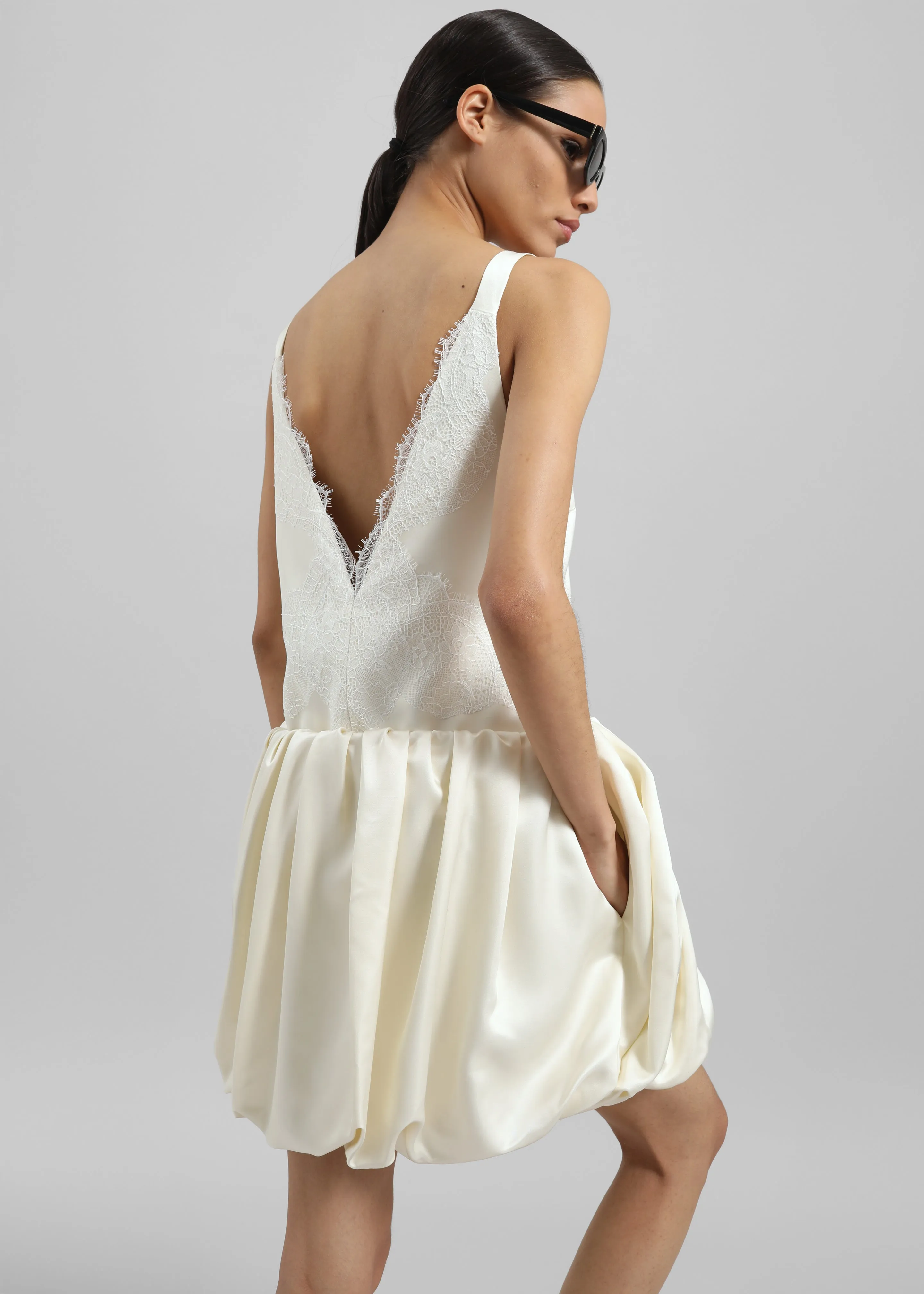 JW Anderson Rolled Hem Cami Dress - Ivory sold by Frankie Shop product image thumbnail 2
