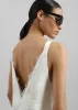 JW Anderson Rolled Hem Cami Dress - Ivory sold by Frankie Shop