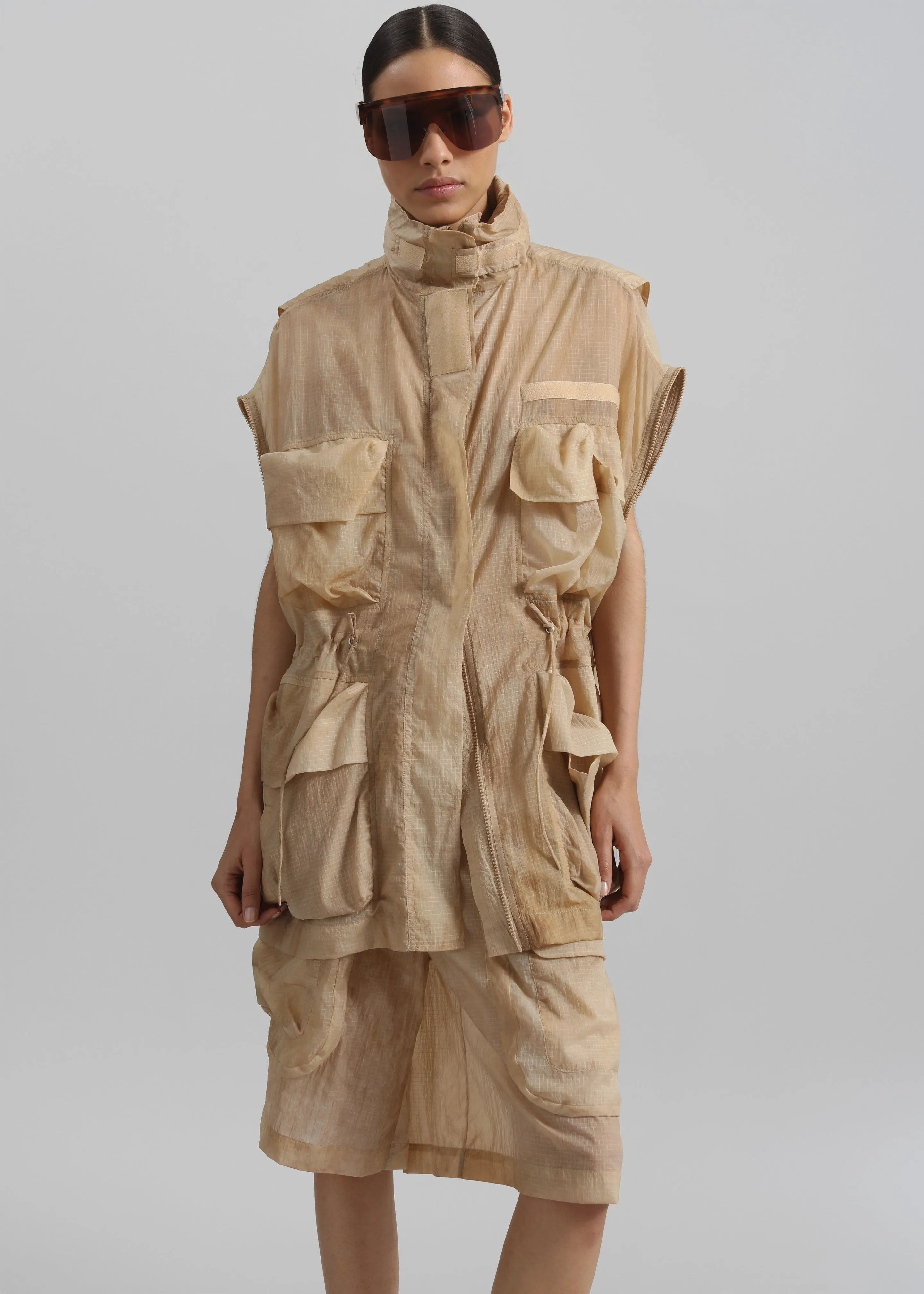 Gudu Jacket #01 - Beige sold by Frankie Shop product image thumbnail 2