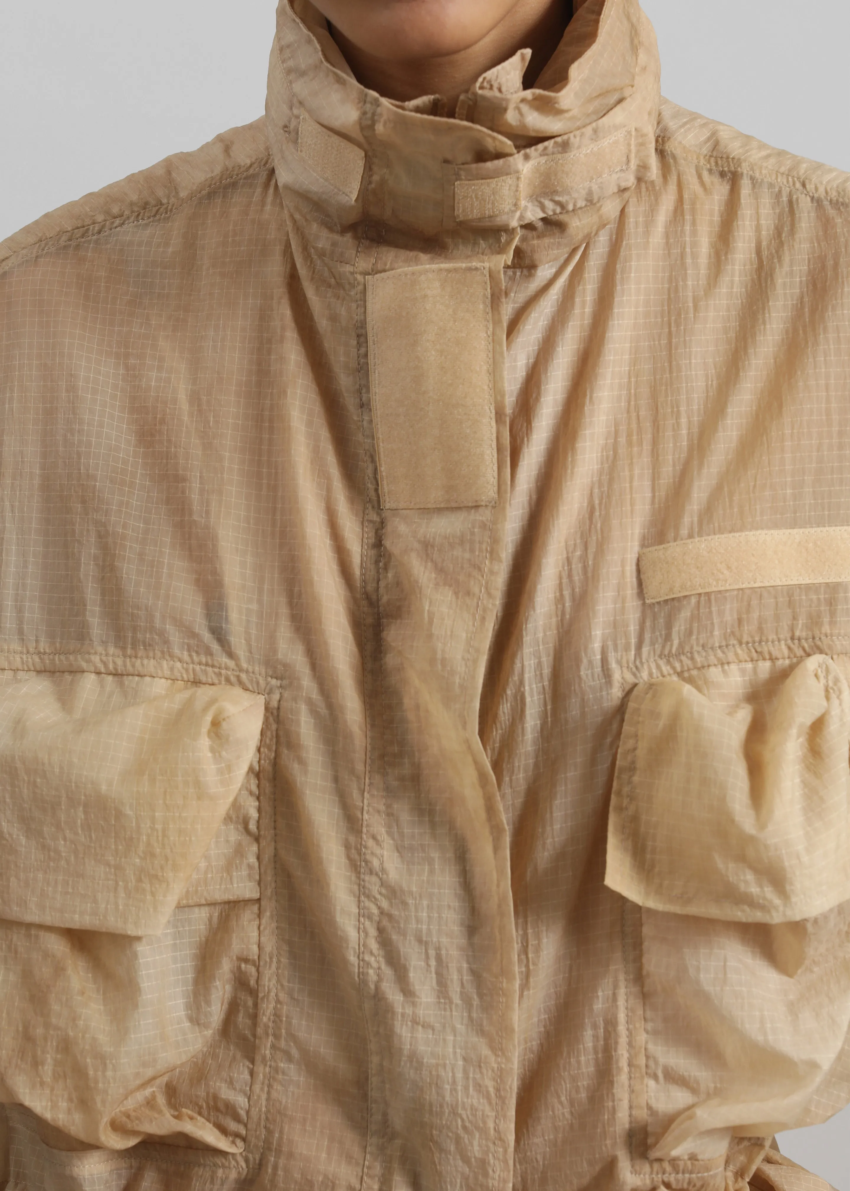 Gudu Jacket #01 - Beige sold by Frankie Shop product image thumbnail 4