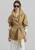 Norris Short Trench - Beige sold by Frankie Shop