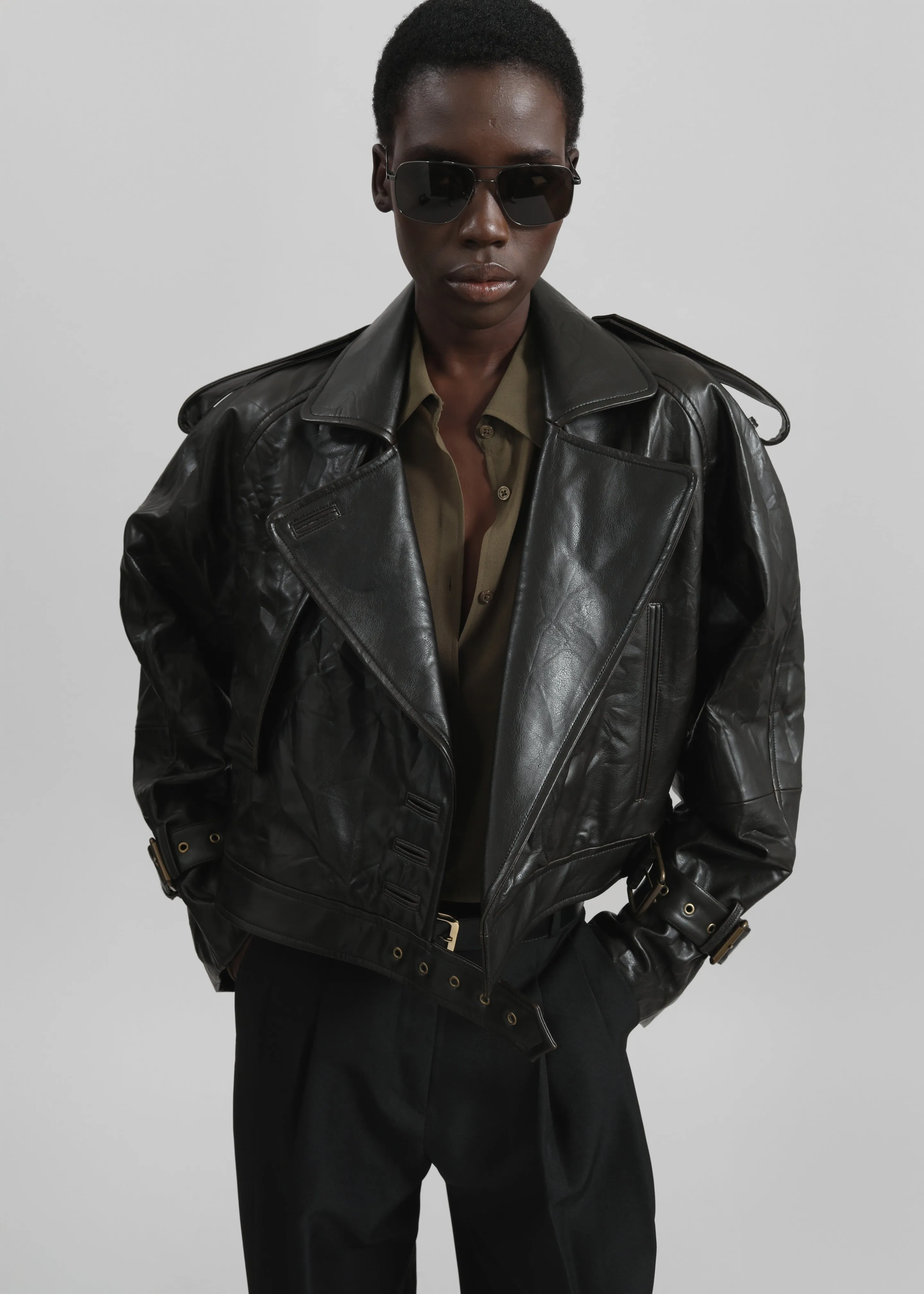 Gudu Jacket #07 - Brown sold by Frankie Shop