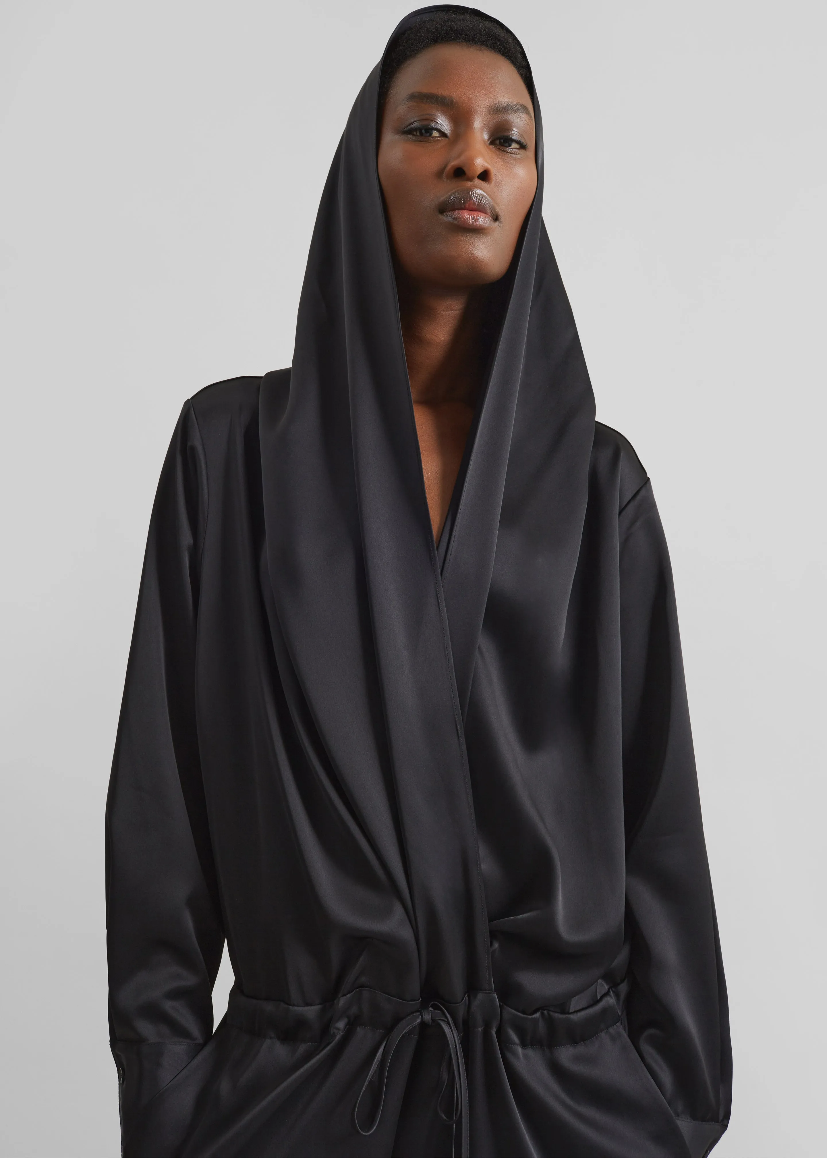 Jesmond Hooded Jumpsuit - Black sold by Frankie Shop product image thumbnail 5