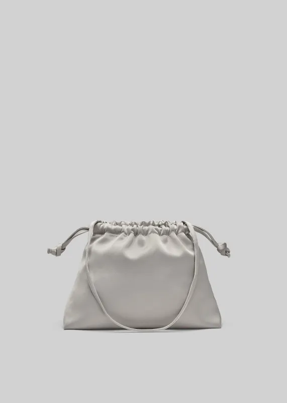 Velora Satin Pouch - Light Taupe sold by Frankie Shop