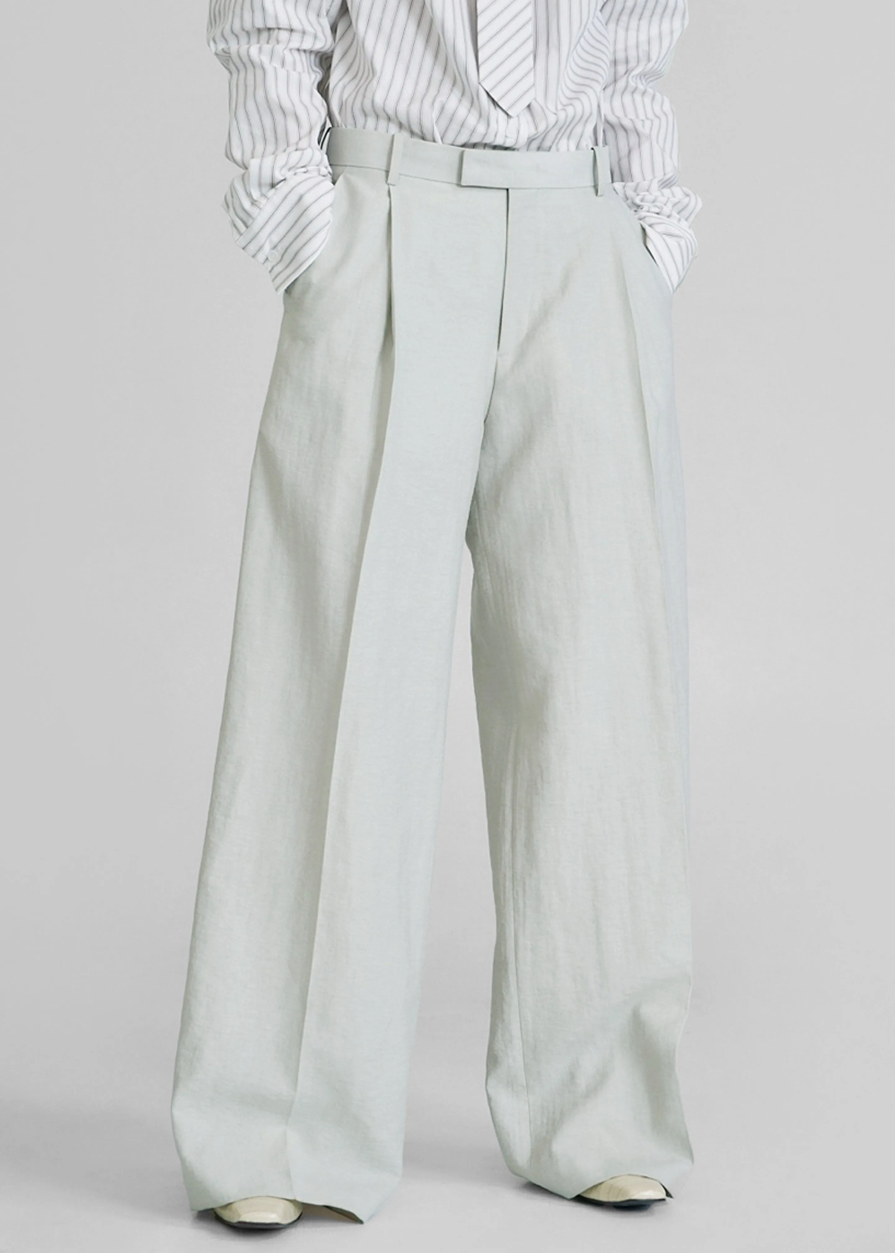 Yasmine Trousers - Mint sold by Frankie Shop product image thumbnail 5