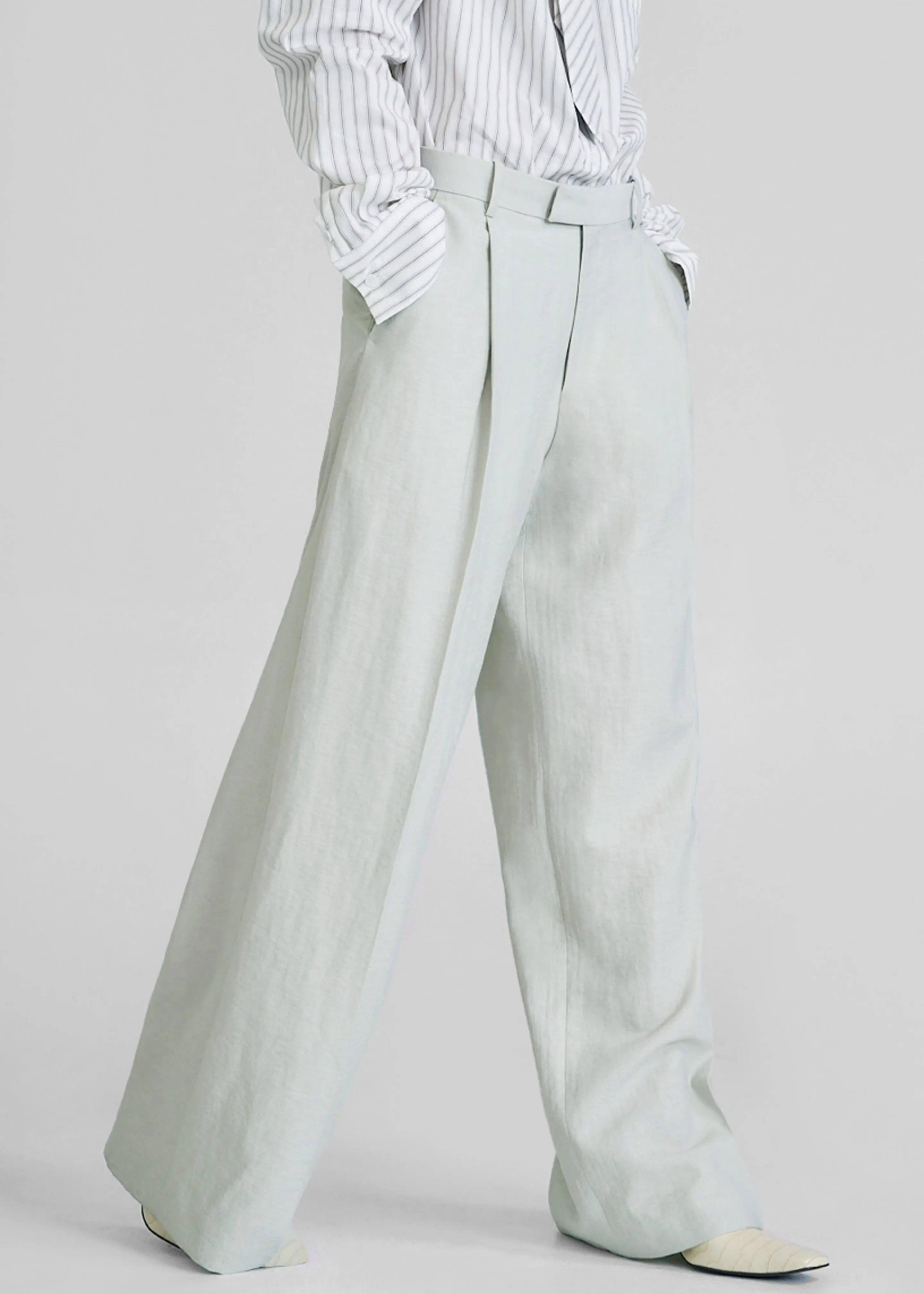 Yasmine Trousers - Mint sold by Frankie Shop product image thumbnail 2