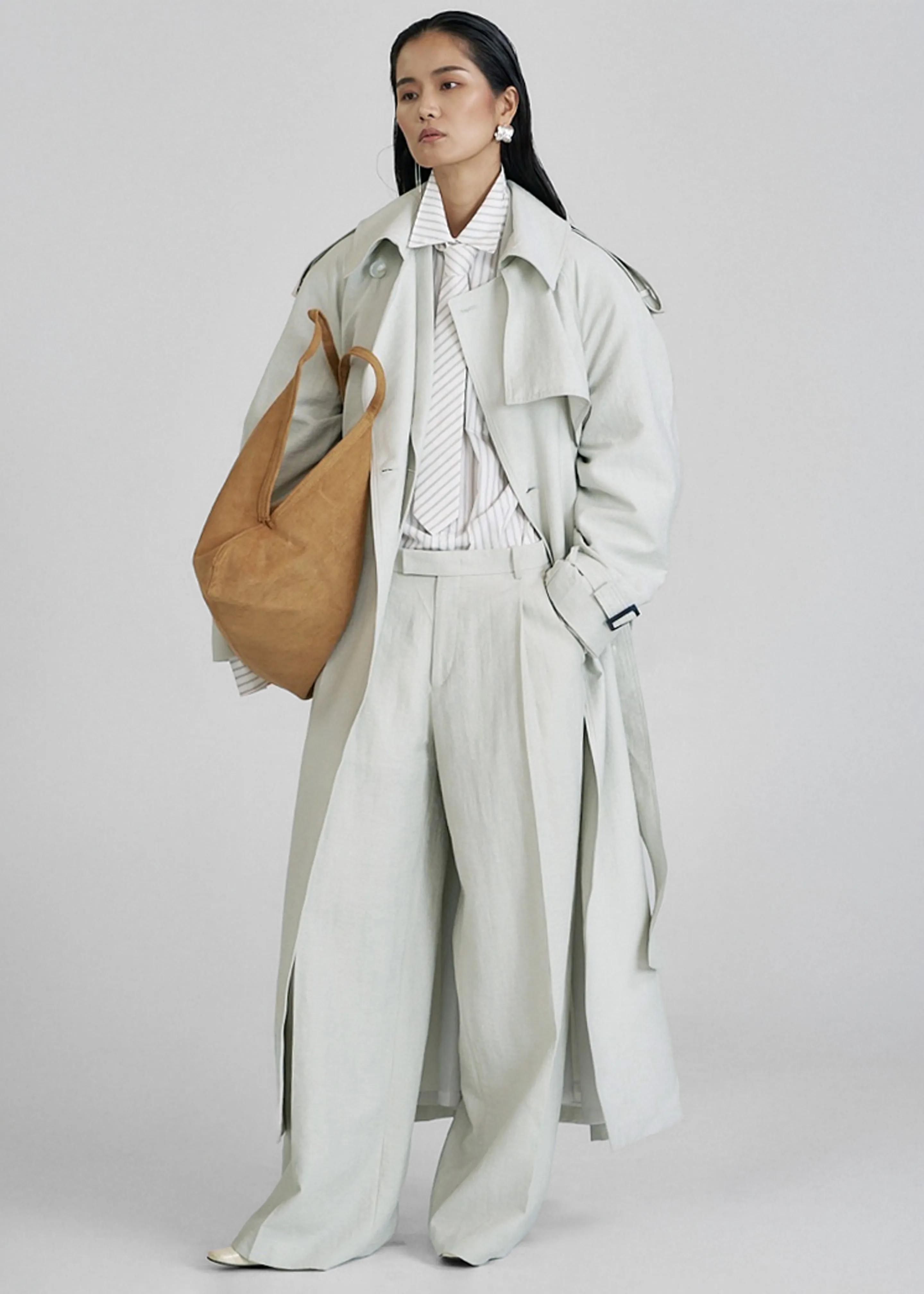 Yasmine Trousers - Mint sold by Frankie Shop product image thumbnail 4