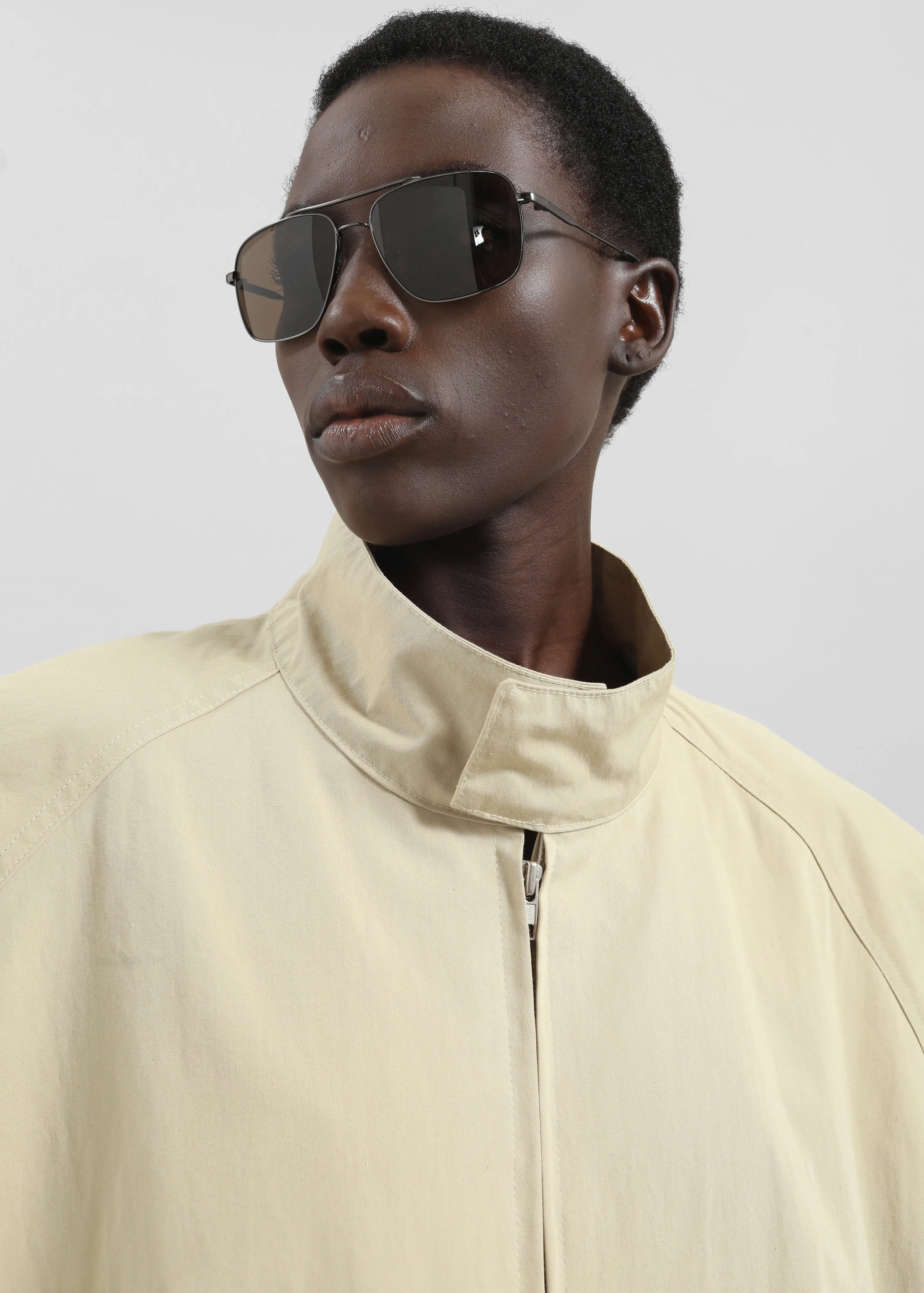 Caldain Sleeveless Jacket - Beige sold by Frankie Shop product image thumbnail 3