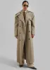 Rolen Trench Coat - Taupe sold by Frankie Shop