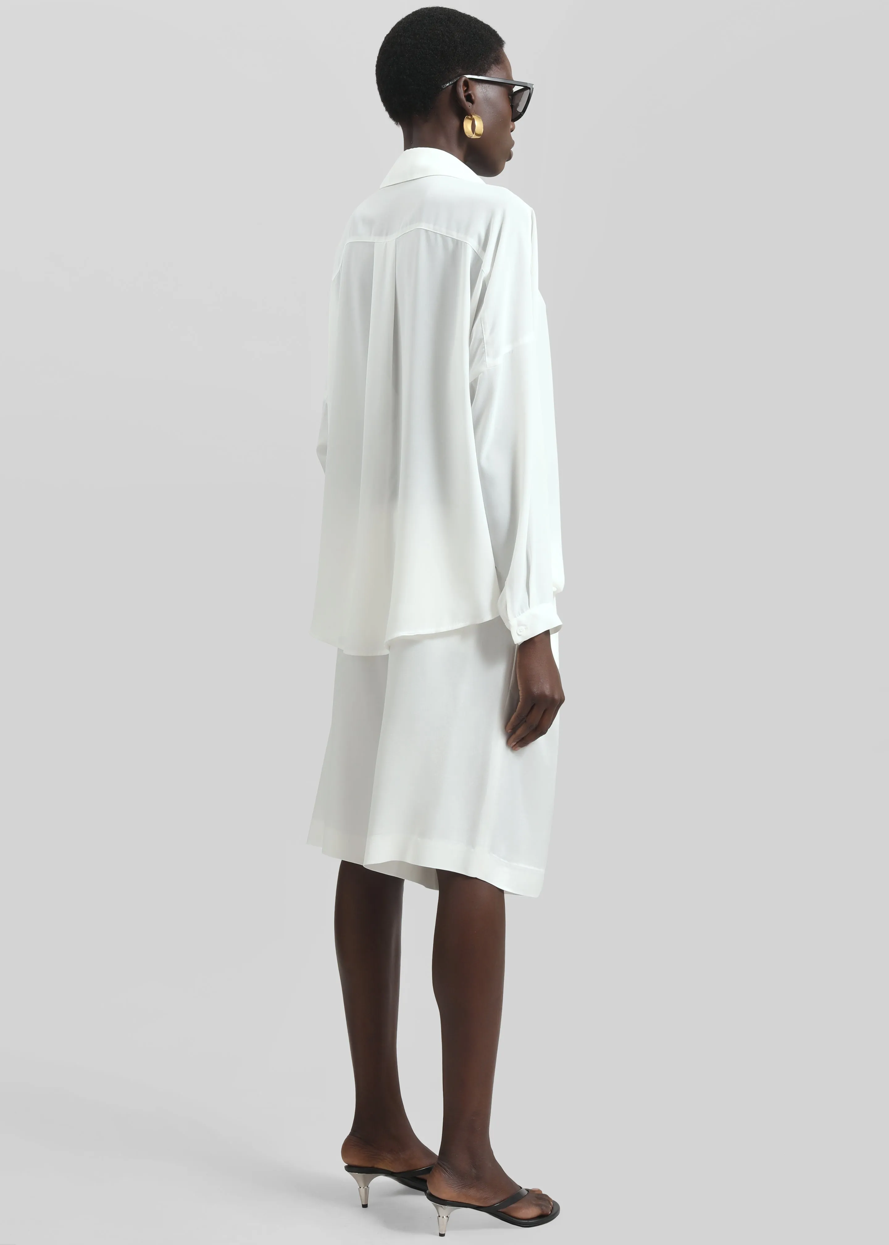 Roseau Blouse - White sold by Frankie Shop product image thumbnail 5