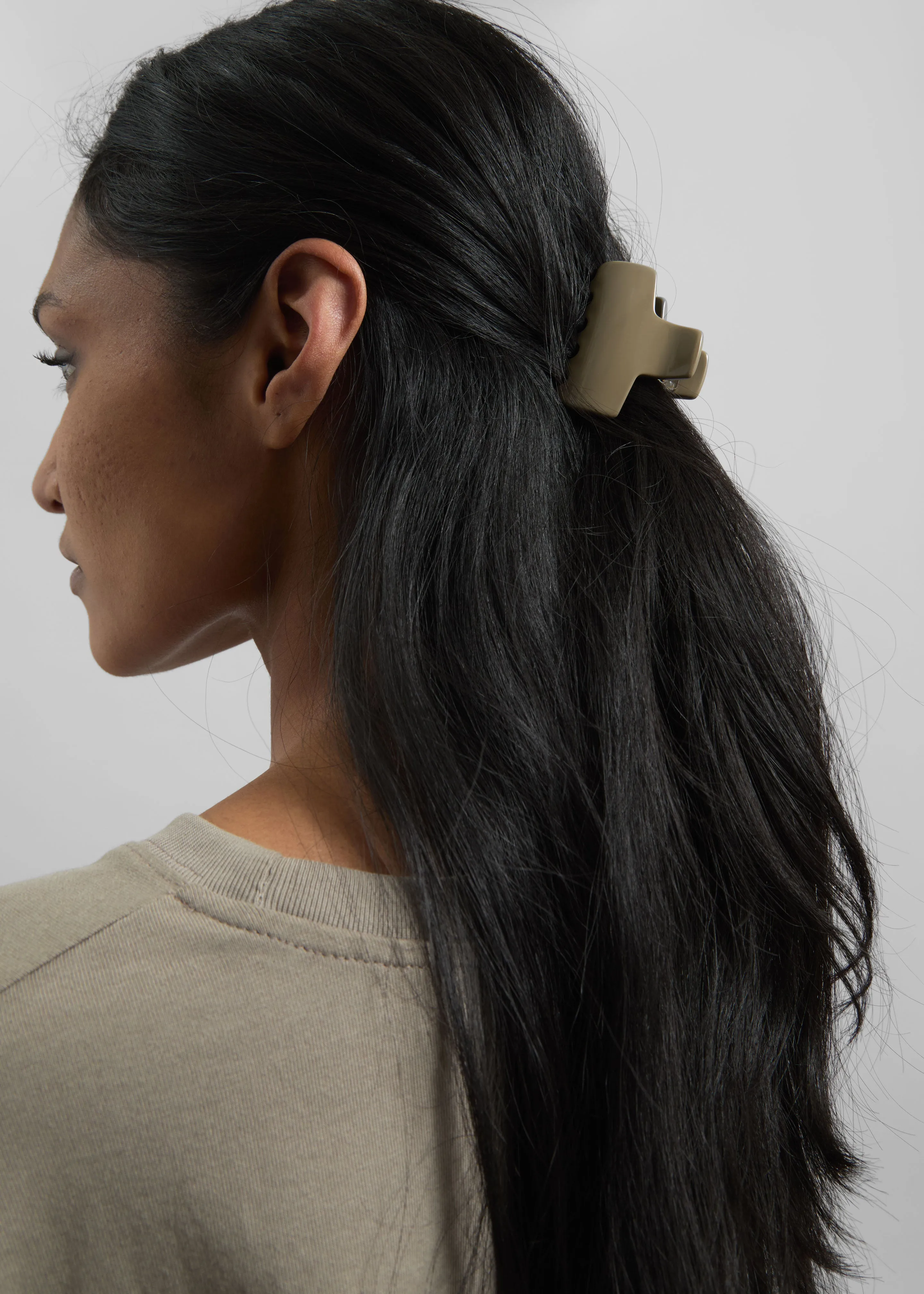 TFS Claw Clip - Taupe sold by Frankie Shop product image thumbnail 2