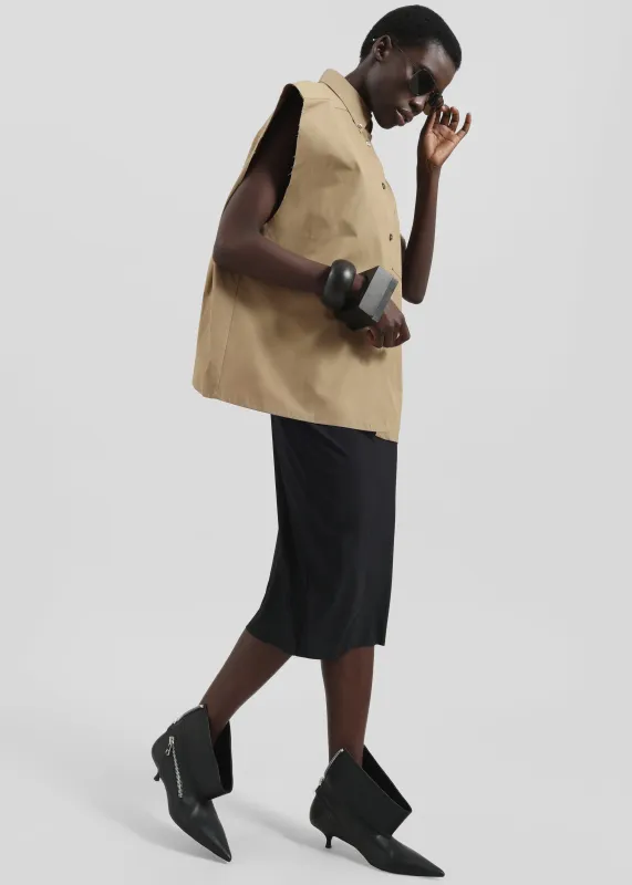 Viera Midi Skirt - Black sold by Frankie Shop