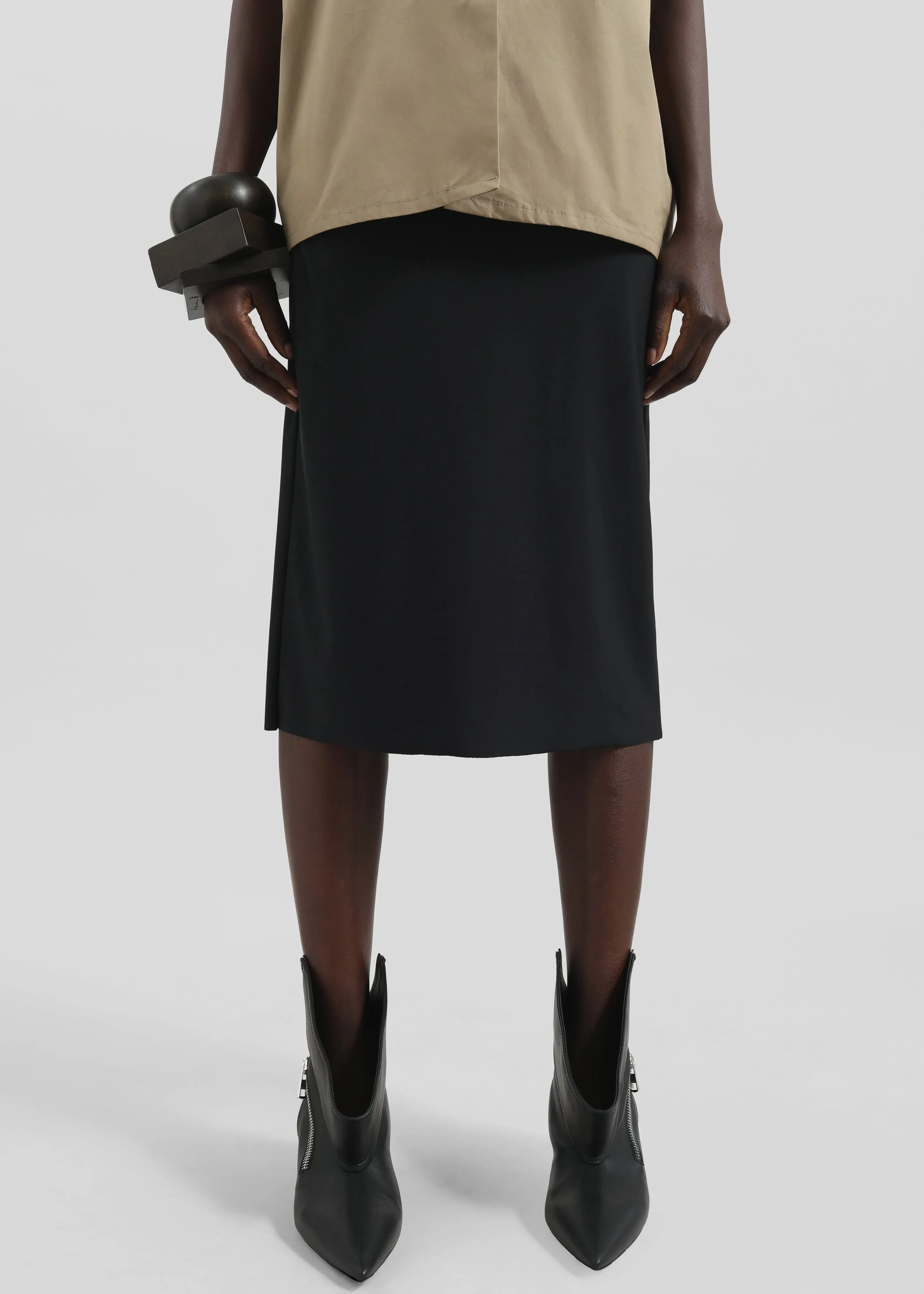 Viera Midi Skirt - Black sold by Frankie Shop product image thumbnail 5